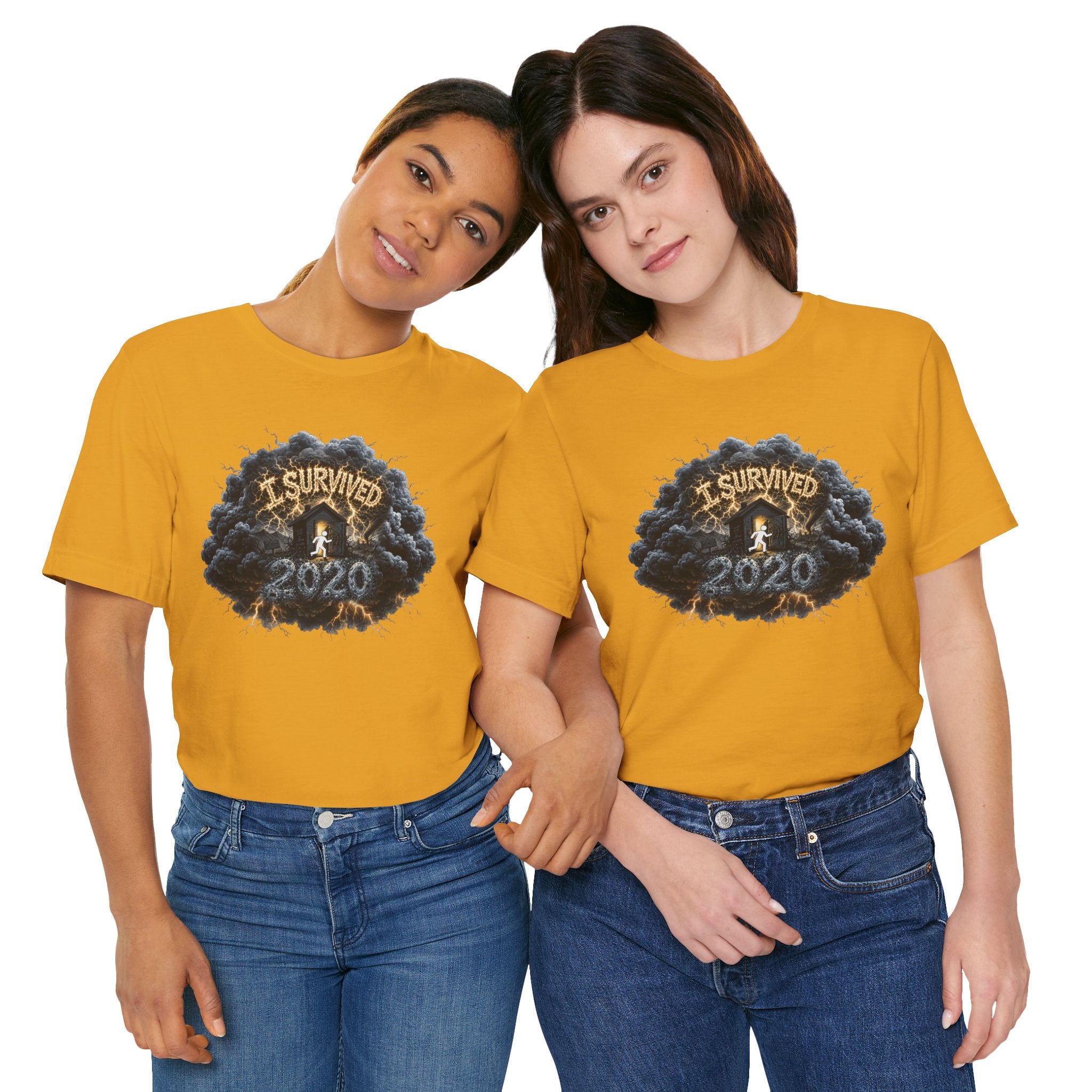 I Survived 2020 — Director's Cut Original Design Teaser Tee | Season 1 Premiere Drop Unisex Jersey Short Sleeve Tee