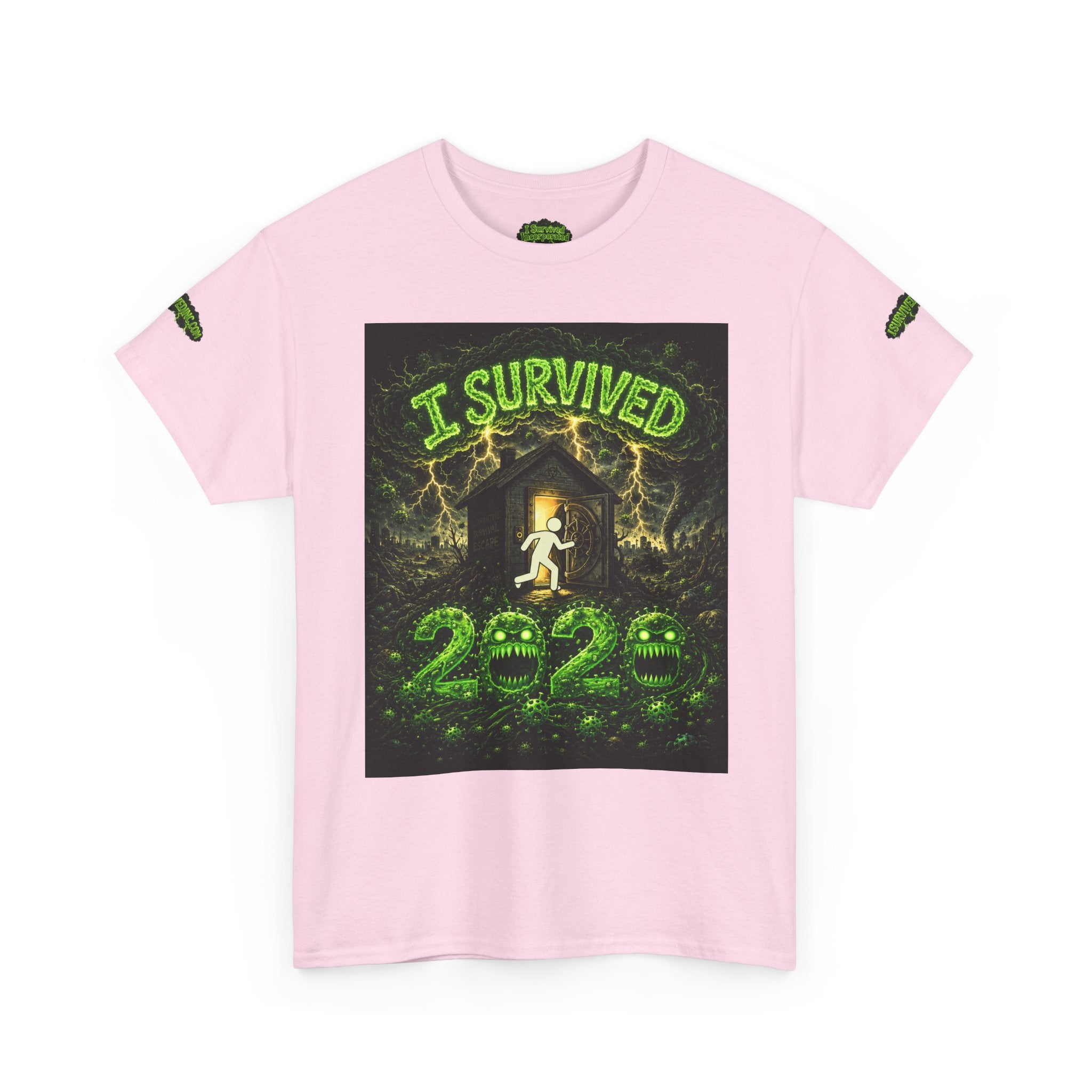 I Survived 2020 — S1:E4 "Mask Madness Mayhem Moment" | Pandemic Edition Unisex Heavy Cotton Tee (SPECIAL EDITION)