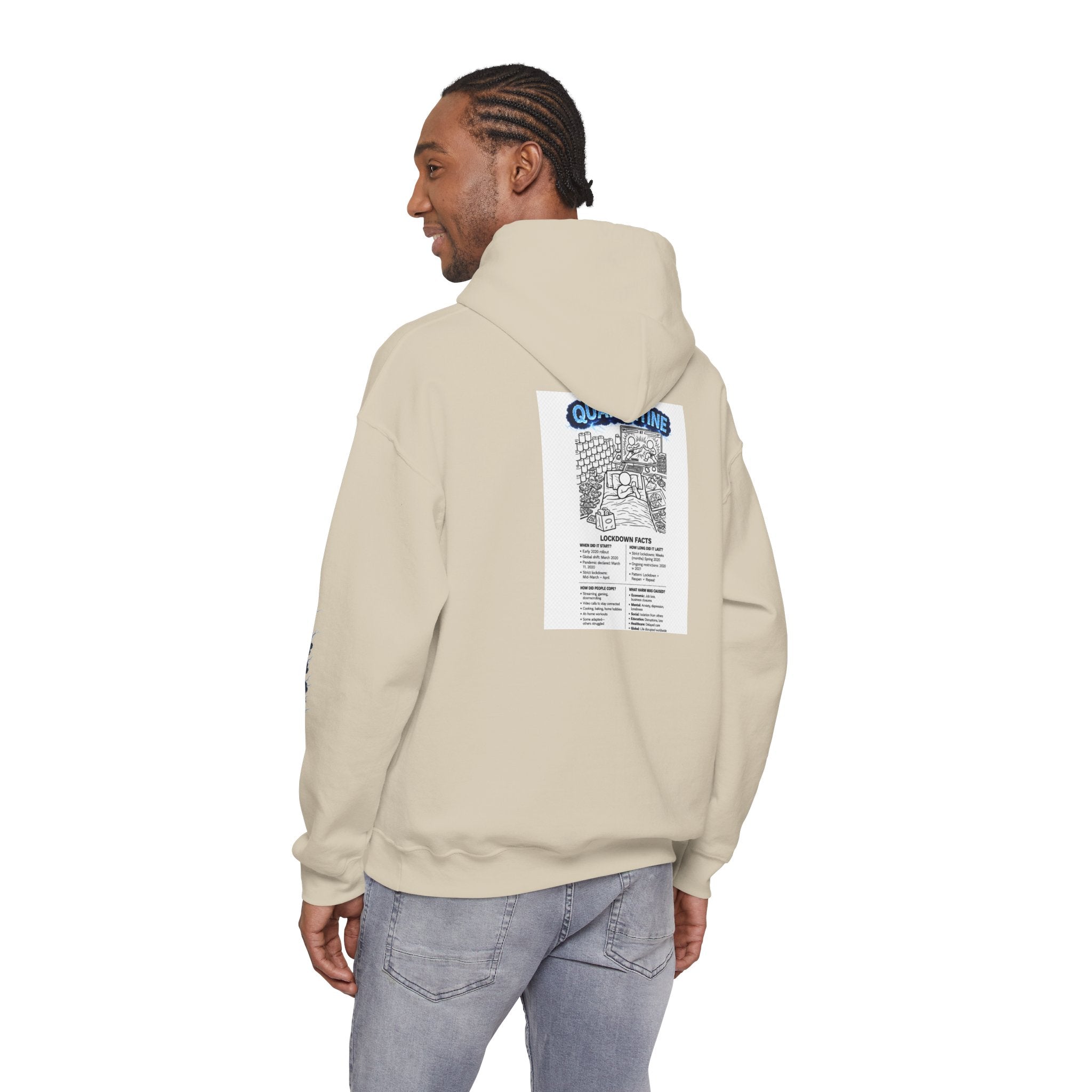 I Survived 2020 — Director's Cut S3:E1 "Quarantine" | Lockdown Edition Documentary Hoodie Sweatshirt