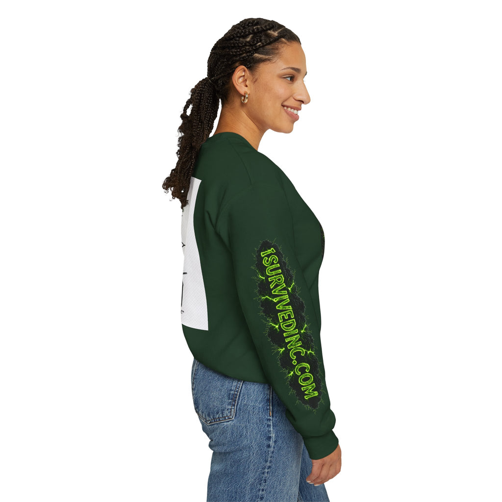 I Survived 2020 — S1:E5 "Delivery Doomsday" | Pandemic Edition Unisex Heavy Blend™ Crewneck Sweatshirt