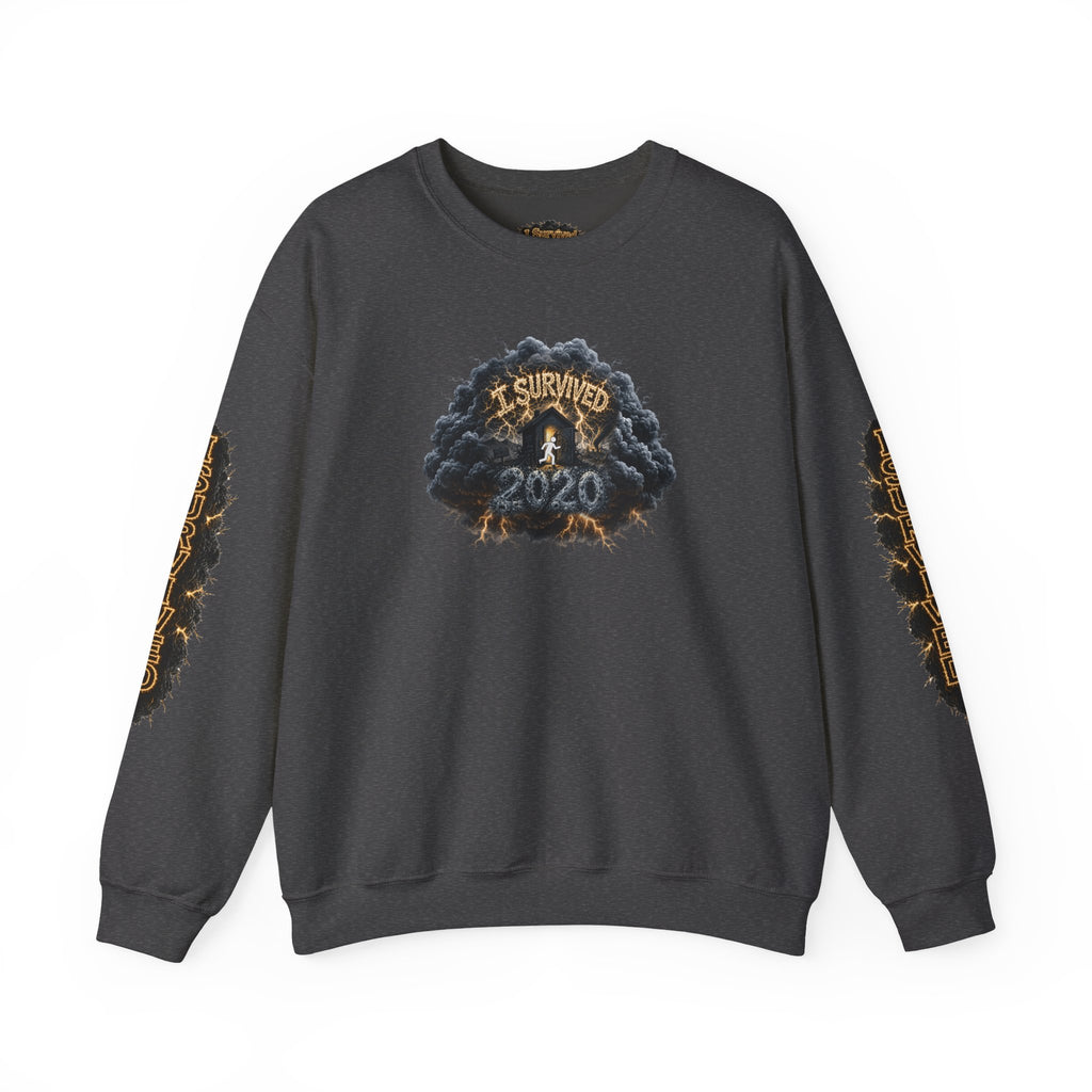 I Survived 2020 — Original PILOT Design: Director's Cut Special Edition Unisex Heavy Blend™ Crewneck Sweatshirt