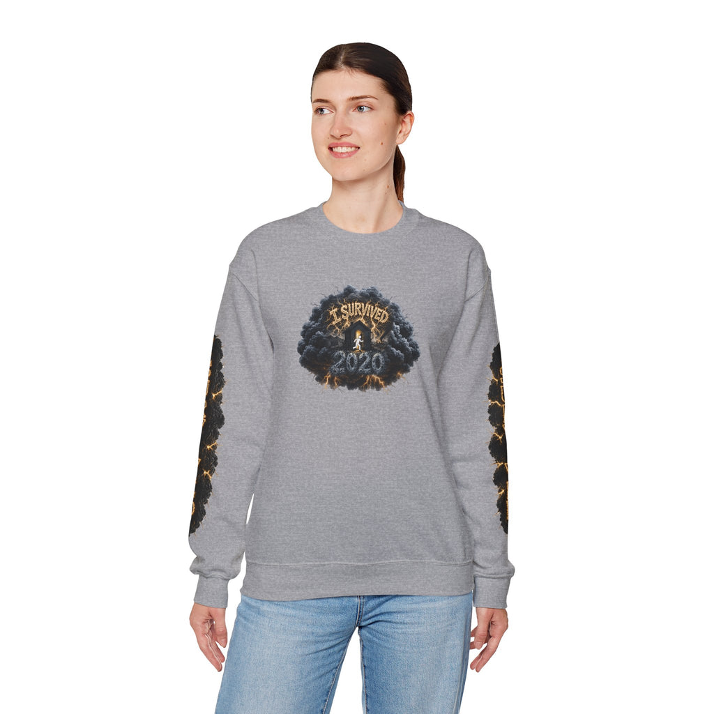 I Survived 2020 — Original PILOT Design: Director's Cut Special Edition Unisex Heavy Blend™ Crewneck Sweatshirt