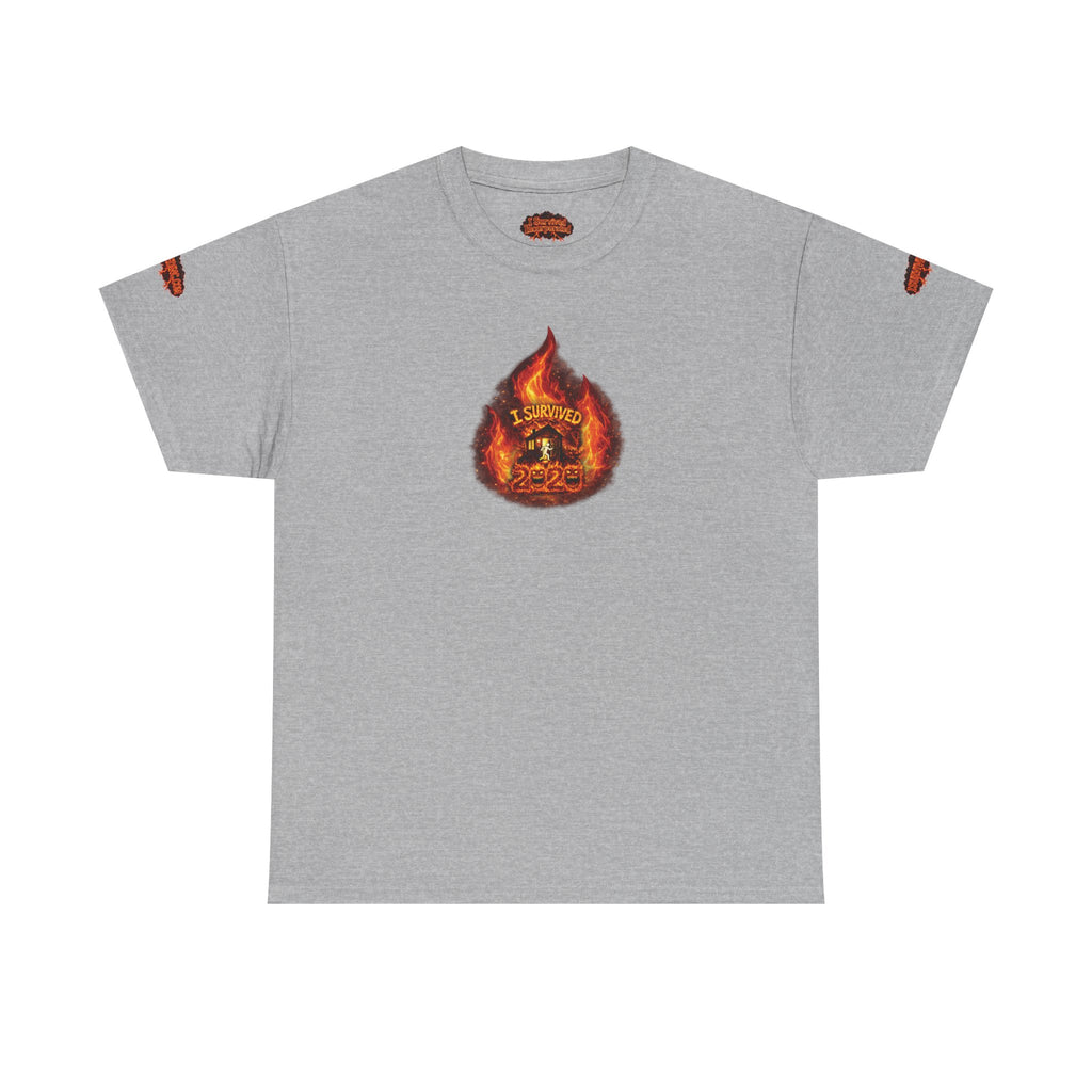 I Survived 2020 — WILDFIRES S2:E1: Director's Cut Special Edition "Berry Creek" Memorial Unisex Heavy Cotton Tee