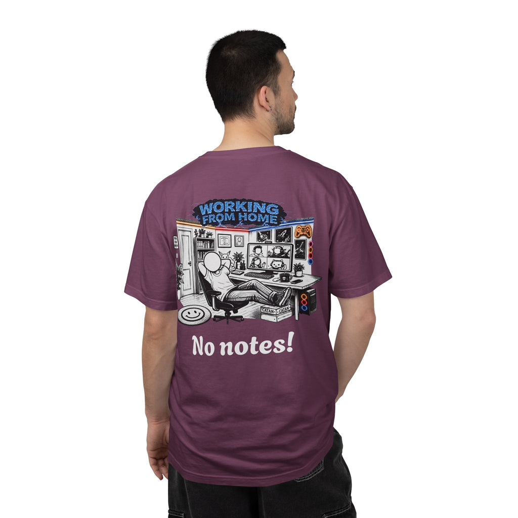 I Survived 2020 — LOCKDOWN S3:E4: "Working From Home" Unisex Garment-Dyed T-shirt