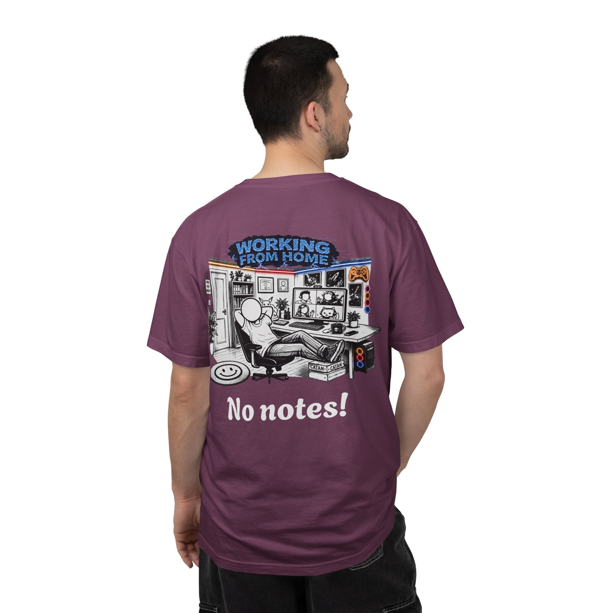 I Survived 2020 — LOCKDOWN S3:E4: "Working From Home" Unisex Garment-Dyed T-shirt