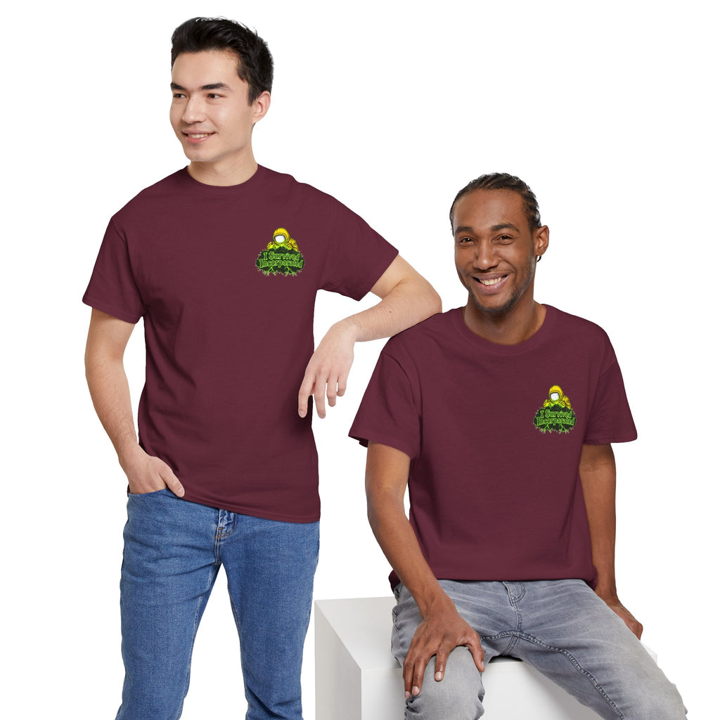 I Survived 2020 — "Please Stand By" Test Pattern Toxic Signal Tee Summer Premiere Unisex Heavy Cotton Tee