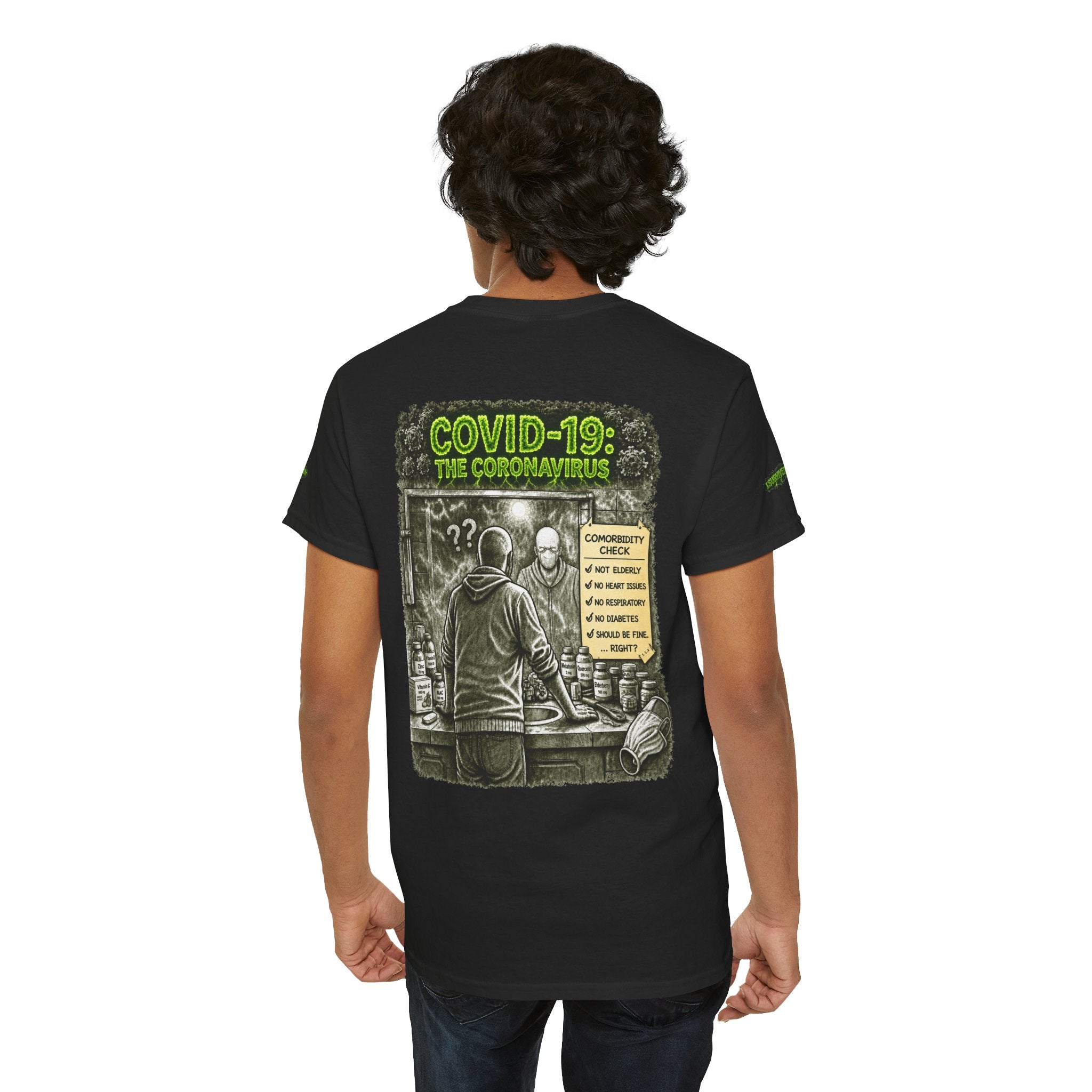 I Survived 2020 — PANDEMIC S1:E1: Director's Cut Special Edition "COVID-19: The Coronavirus" Unisex Garment-Dyed Tee