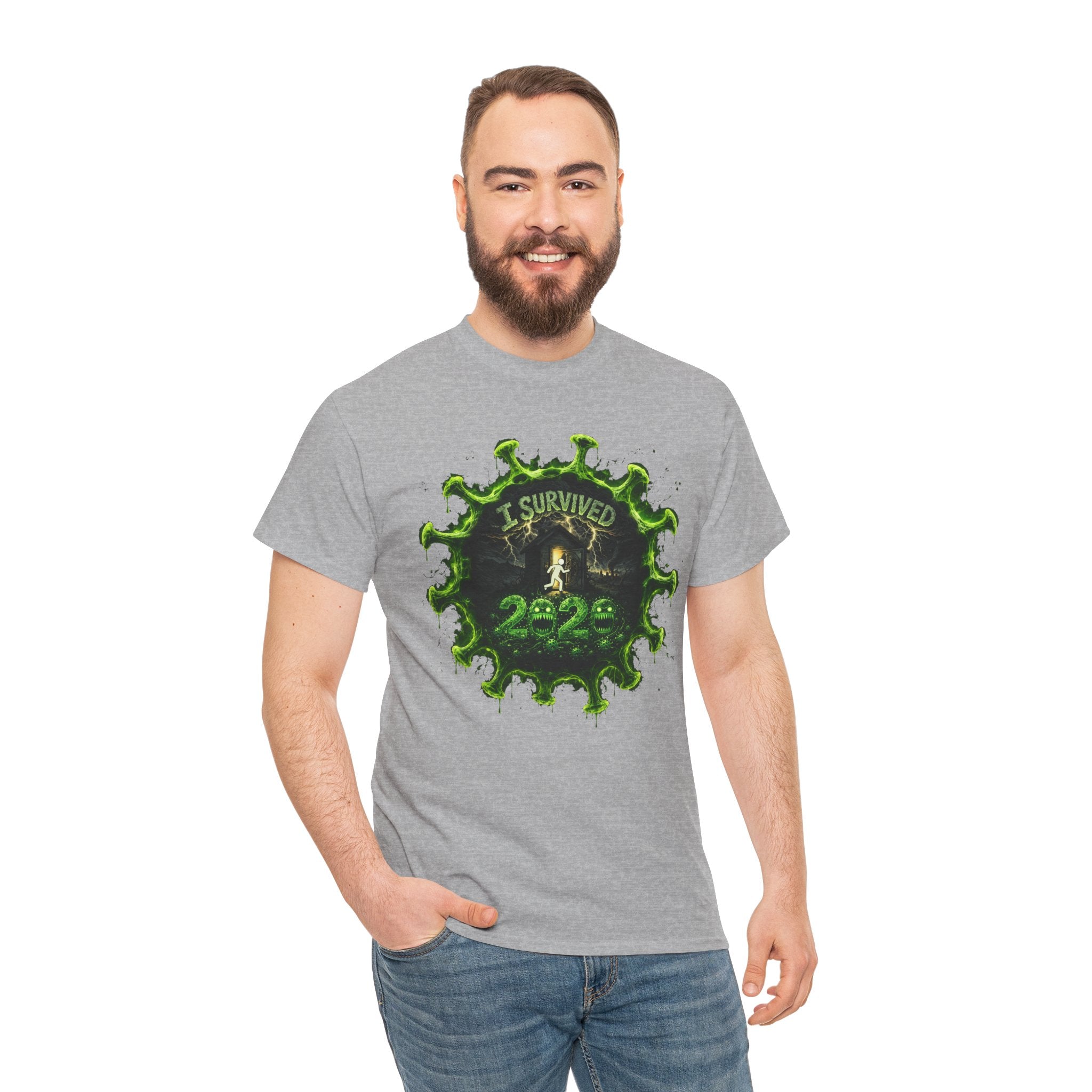 I Survived 2020 — Director's Cut S1:E5 "Delivery Doomsday" | Pandemic Edition Unisex Heavy Cotton Tee