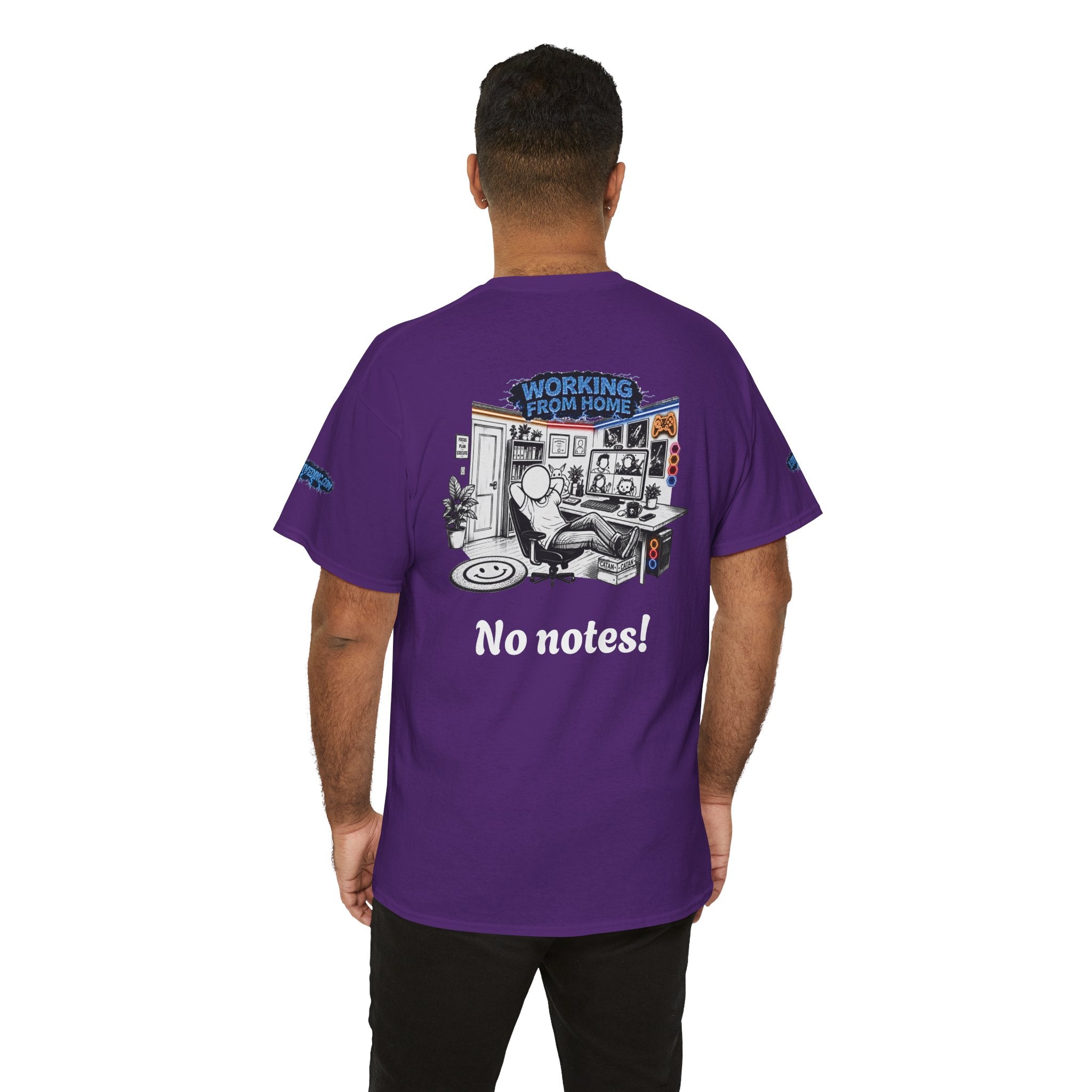 I Survived 2020 — LOCKDOWN S3:E3: Director's Cut Special Edition "Working From Home" Unisex Heavy Cotton Tee