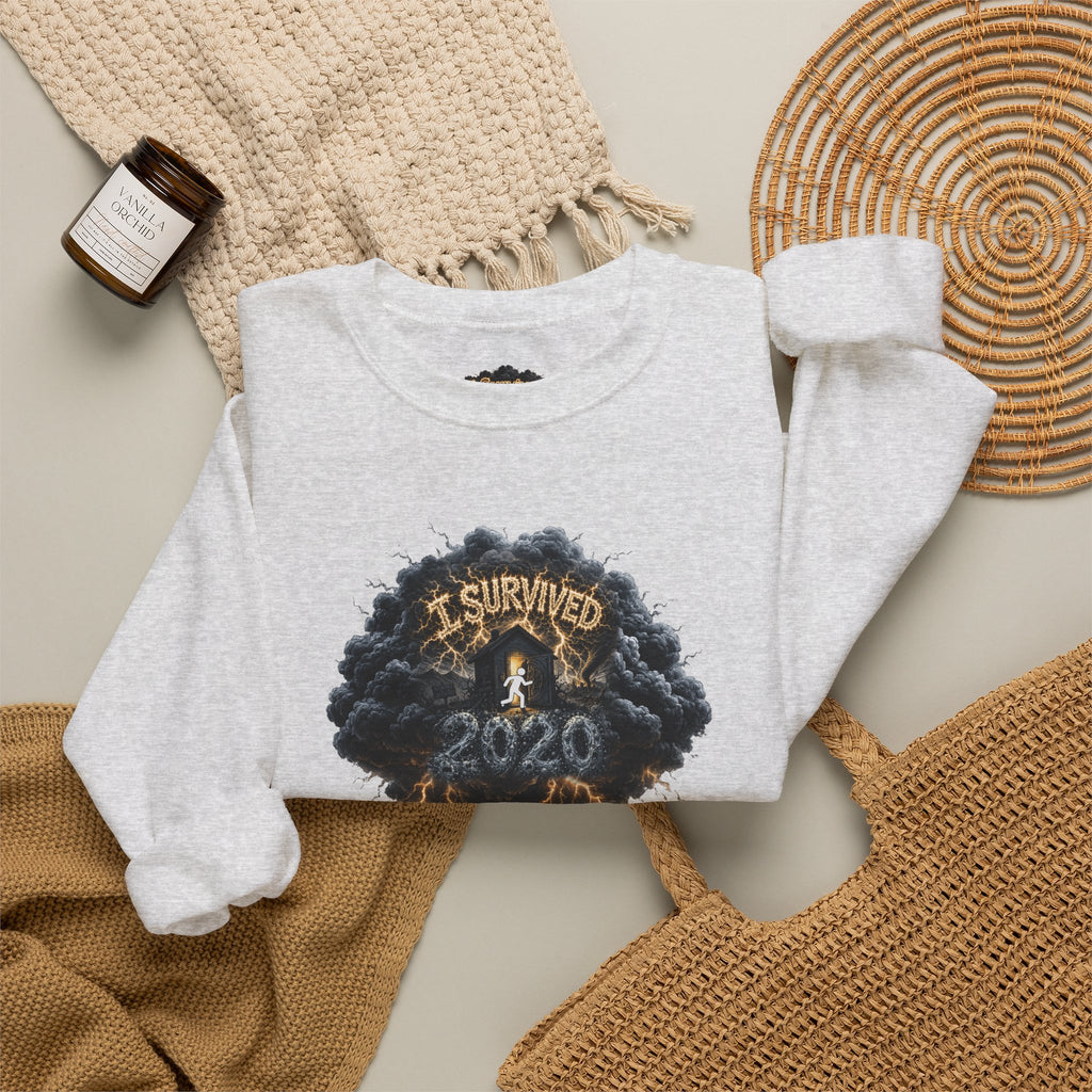 I Survived 2020 — Original PILOT Design: Director's Cut Special Edition Unisex Heavy Blend™ Crewneck Sweatshirt