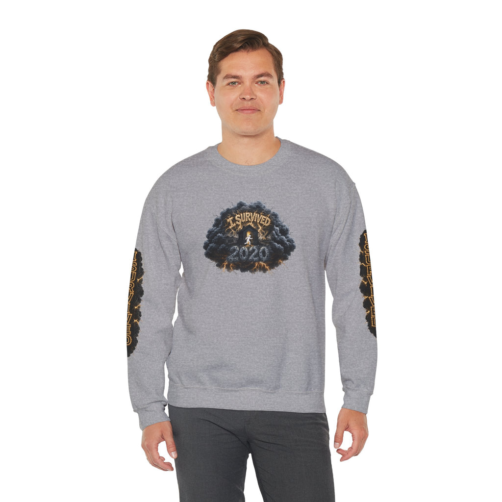 I Survived 2020 — Original PILOT Design: Director's Cut Special Edition Unisex Heavy Blend™ Crewneck Sweatshirt