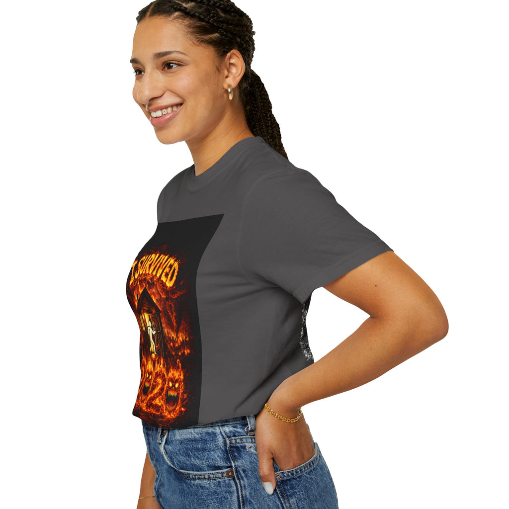 I Survived 2020 — WILDFIRES S2:E2: "The Bobcat Fire" Memorial Unisex Garment-Dyed T-shirt