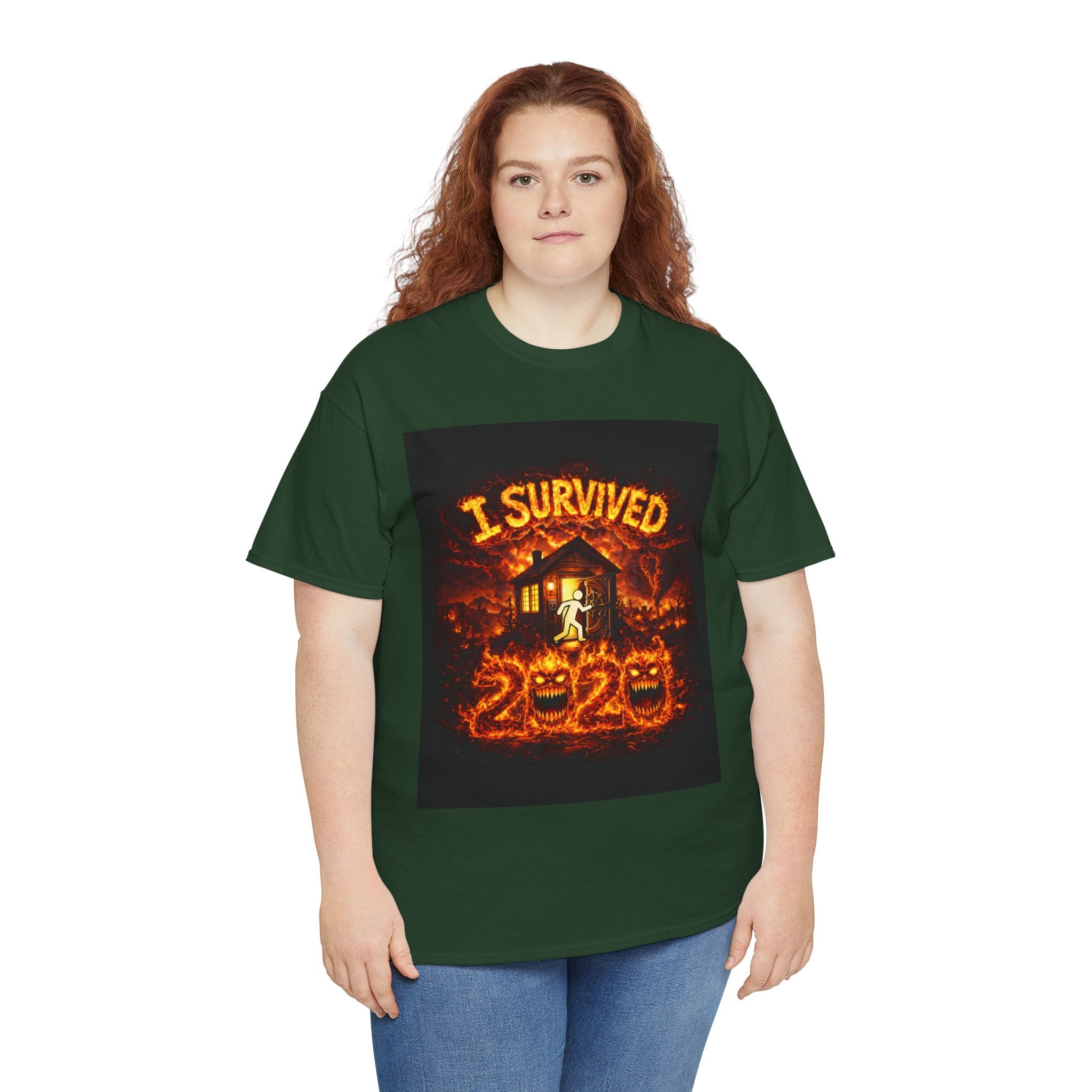 I Survived 2020 — S2:E2 "The Bobcat Fire" | Wildfire Edition Memorial Unisex Heavy Cotton Tee