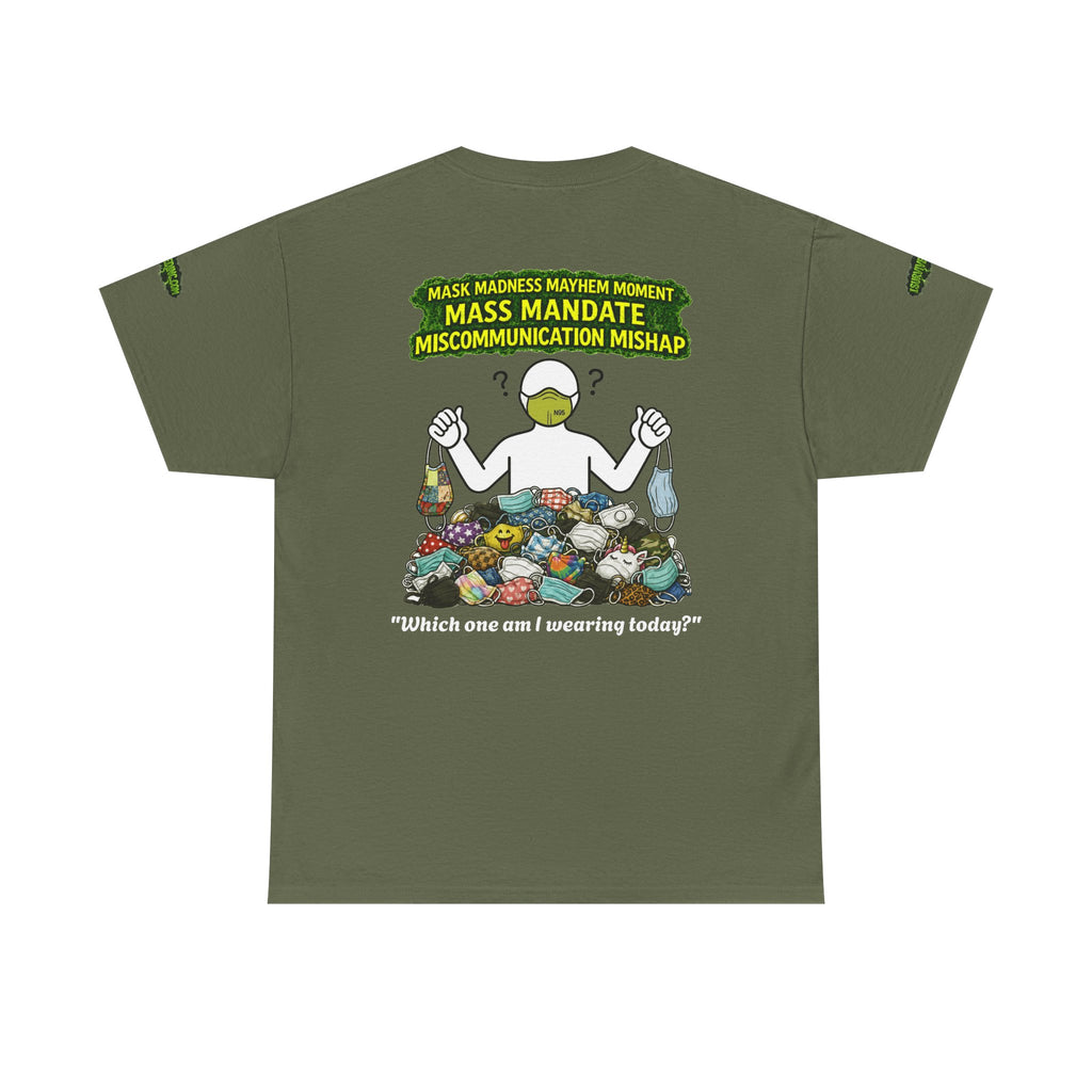I Survived 2020 — PANDEMIC S1:E4: Director's Cut Special Edition "Mask Madness" Unisex Heavy Cotton Tee