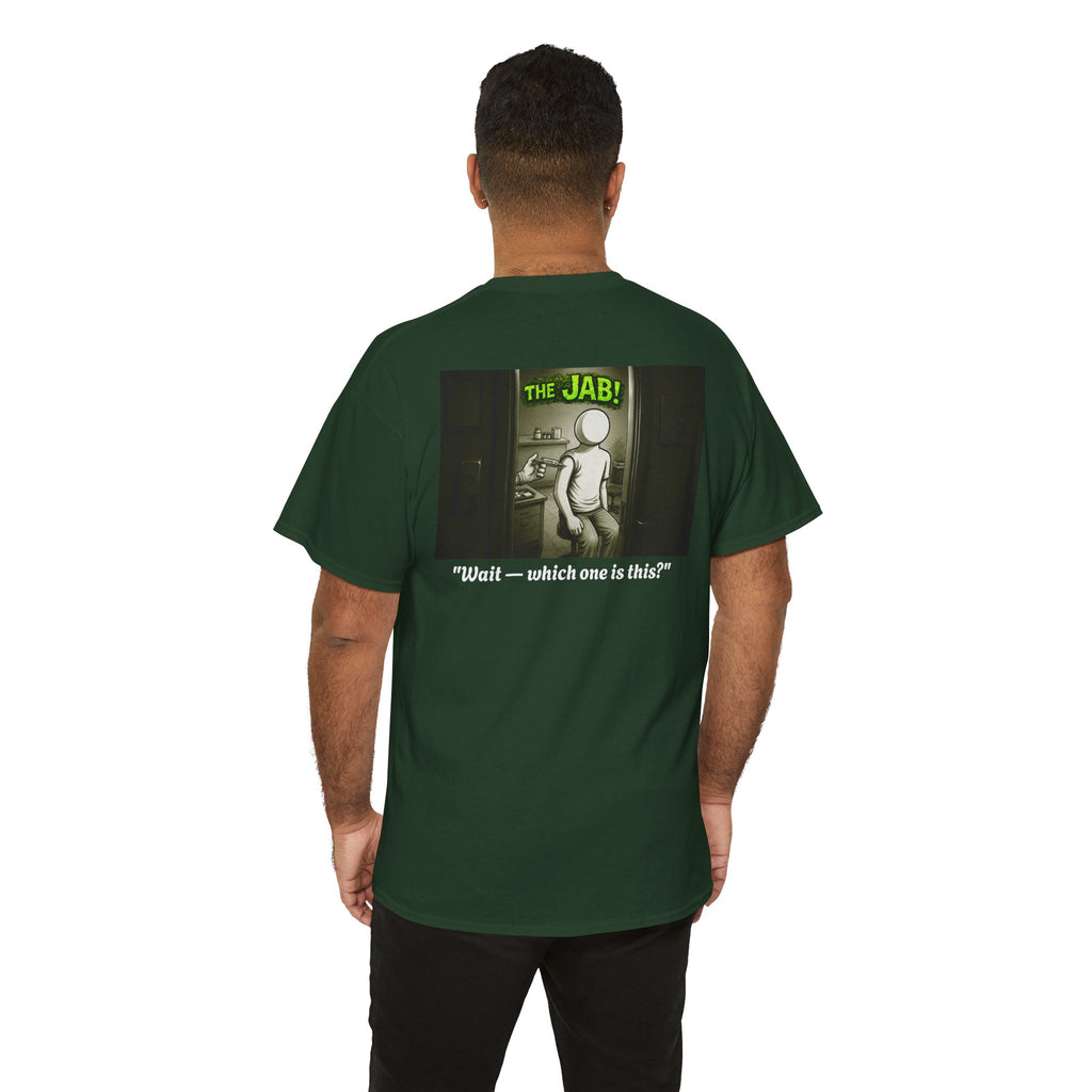 I Survived 2020 — PANDEMIC S1:E3: Director's Cut "The Jab!" Unisex Heavy Cotton Tee