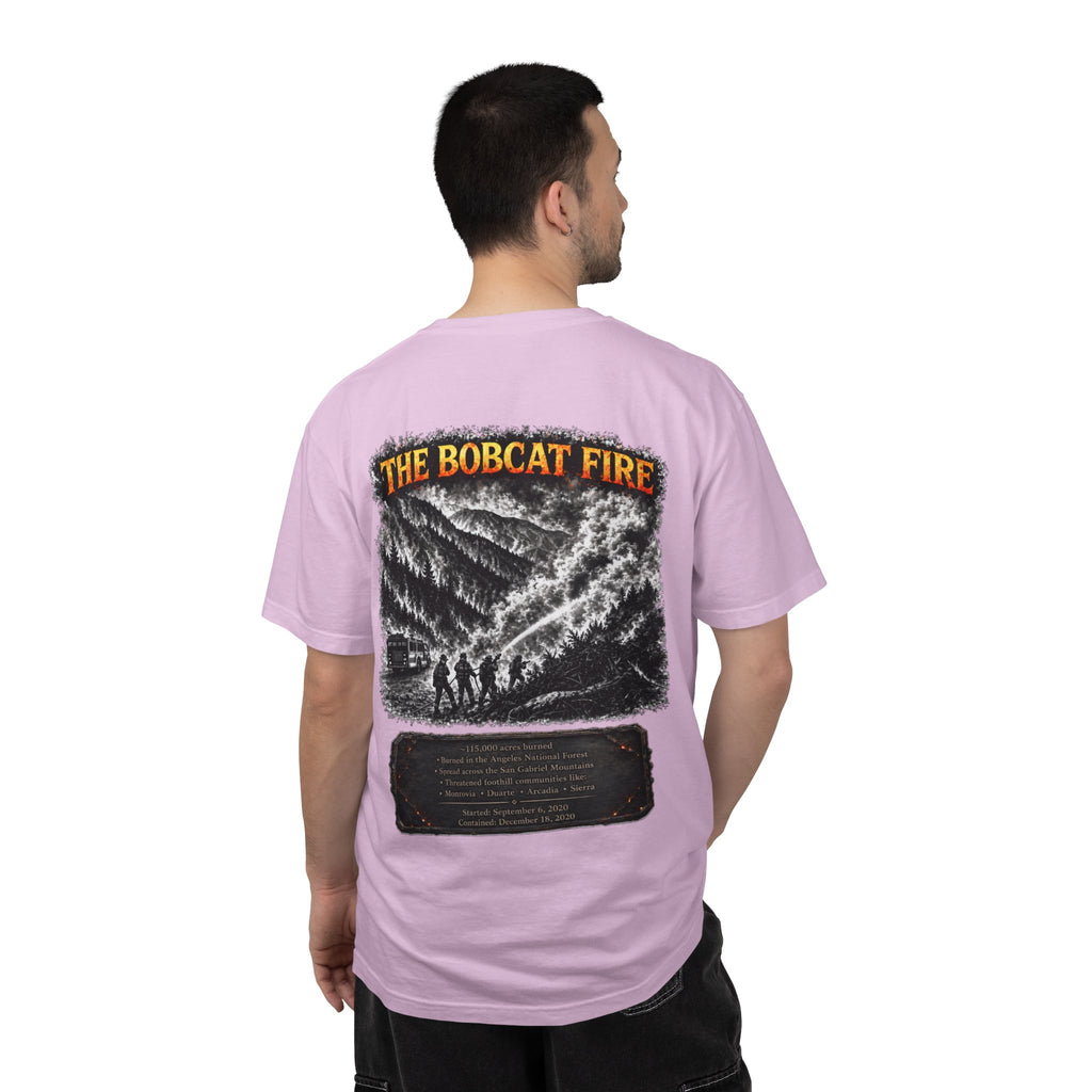I Survived 2020 — Director's Cut S2:E2 "The Bobcat Fire" | Wildfire Edition Memorial Unisex Garment-Dyed T-shirt