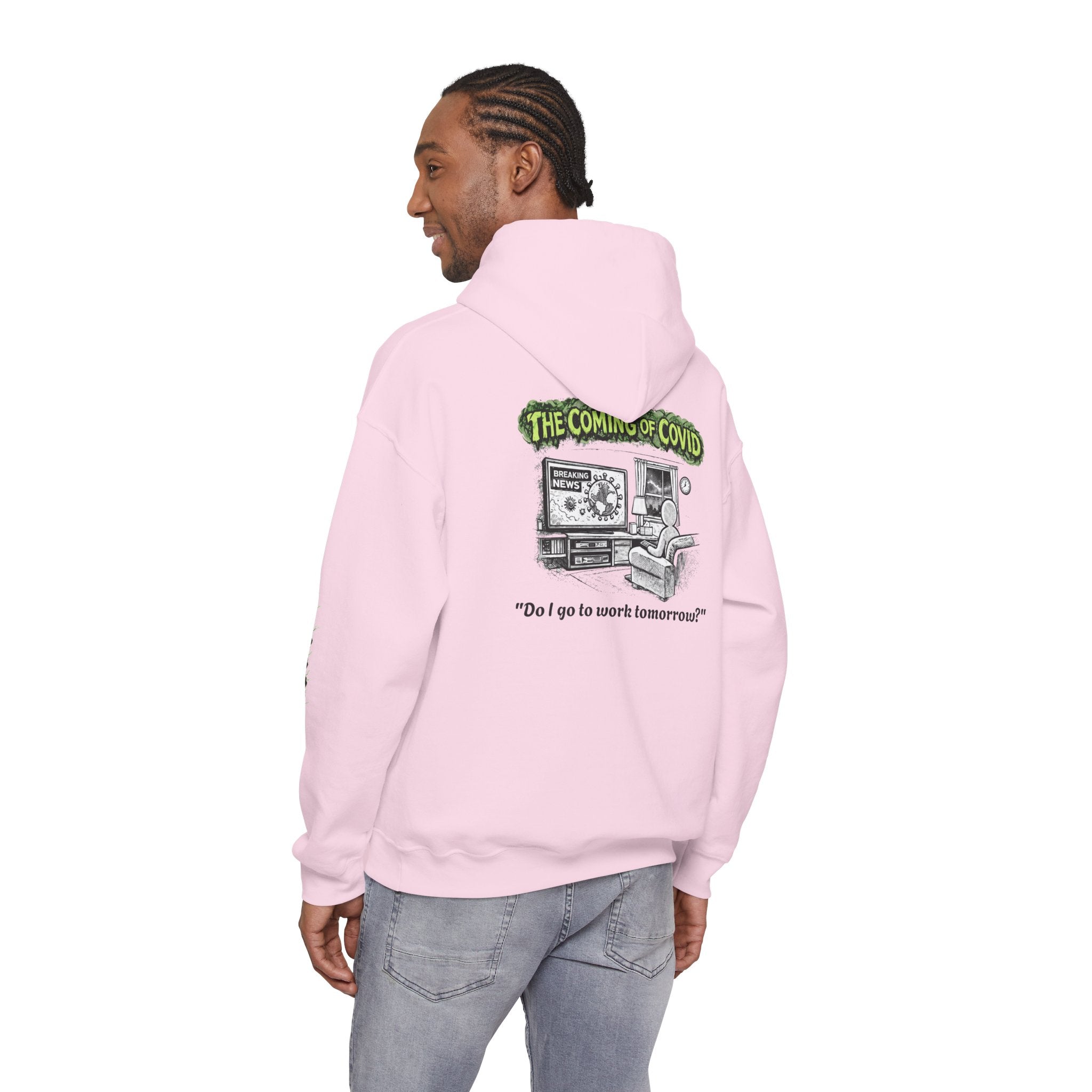 I Survived 2020 — Director's Cut S1:E2 "The Coming of COVID" | Pandemic Edition Hoodie Sweatshirt