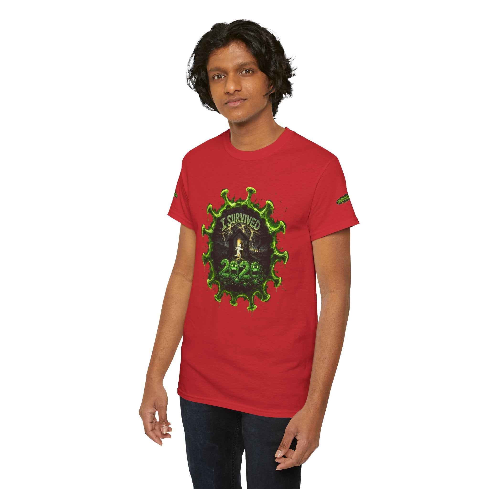 I Survived 2020 — Director's Cut S1:E3 "The Jab!" | Pandemic Edition Unisex Heavy Cotton Tee (Special Edition)