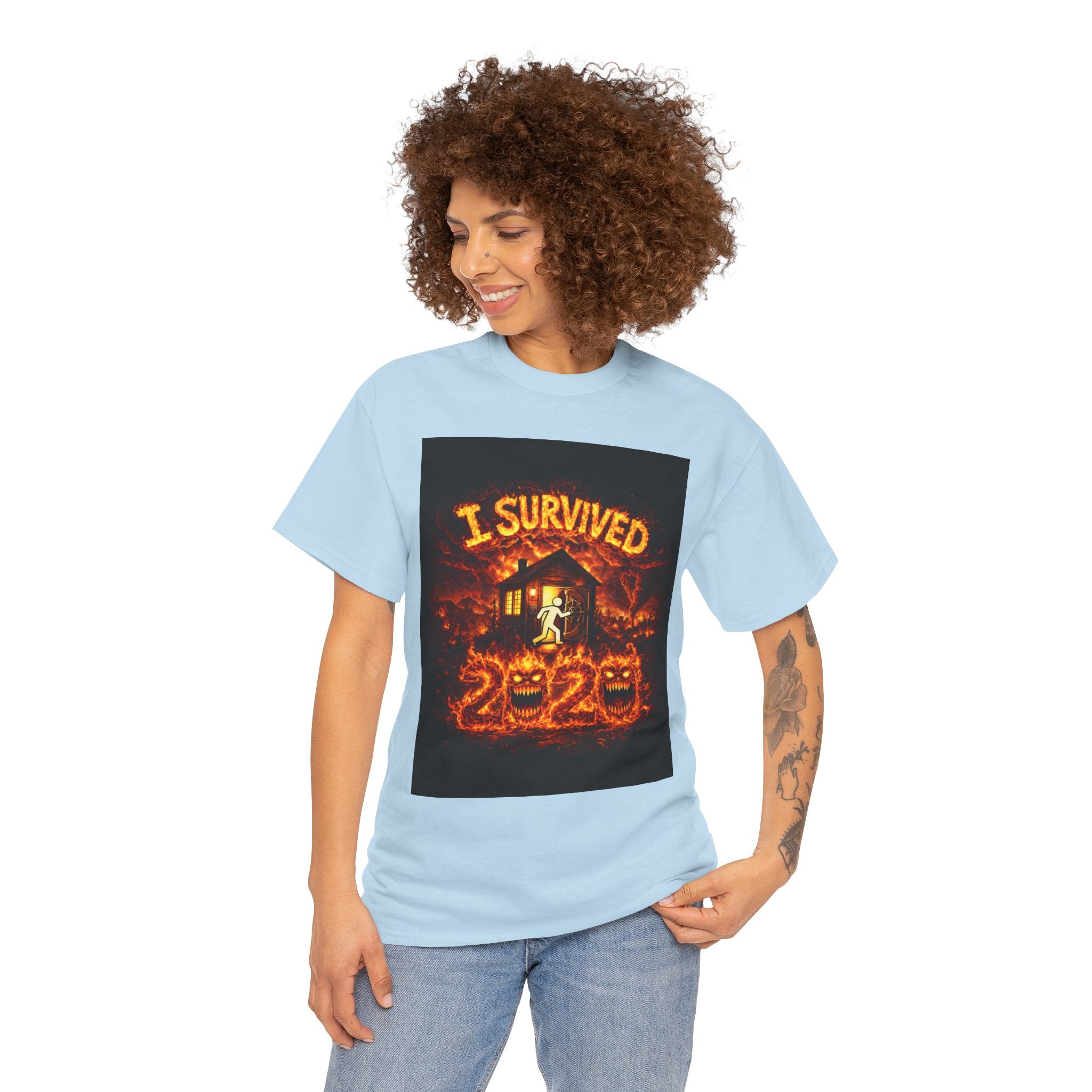 I Survived 2020 — S2:E1 "Berry Creek" | Wildfire Edition Memorial Unisex Heavy Cotton Tee