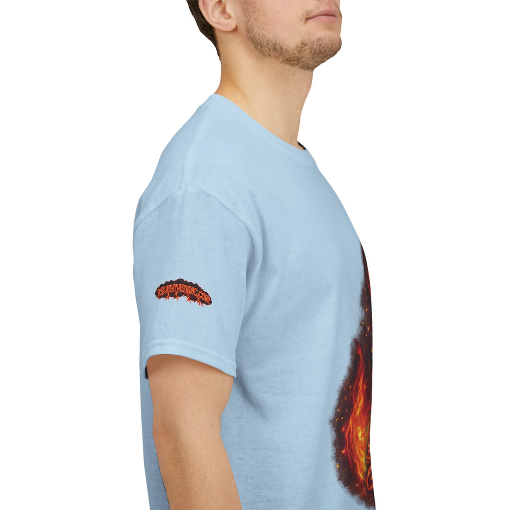 I Survived 2020 — Director's Cut S2:E1 "Berry Creek" | Wildfire Edition Memorial Unisex Heavy Cotton Tee (SPECIAL EDITION)