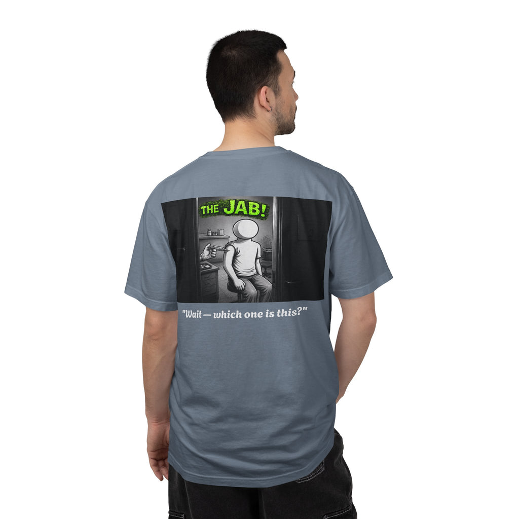I Survived 2020 — Director's Cut S1:E3 "The Jab!" | Pandemic Edition Unisex Garment-Dyed T-shirt