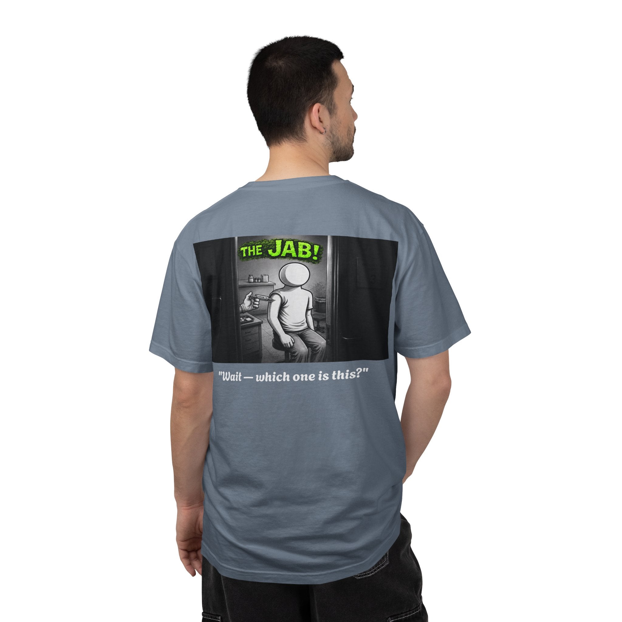 I Survived 2020 — Director's Cut S1:E3 "The Jab!" | Pandemic Edition Unisex Garment-Dyed T-shirt
