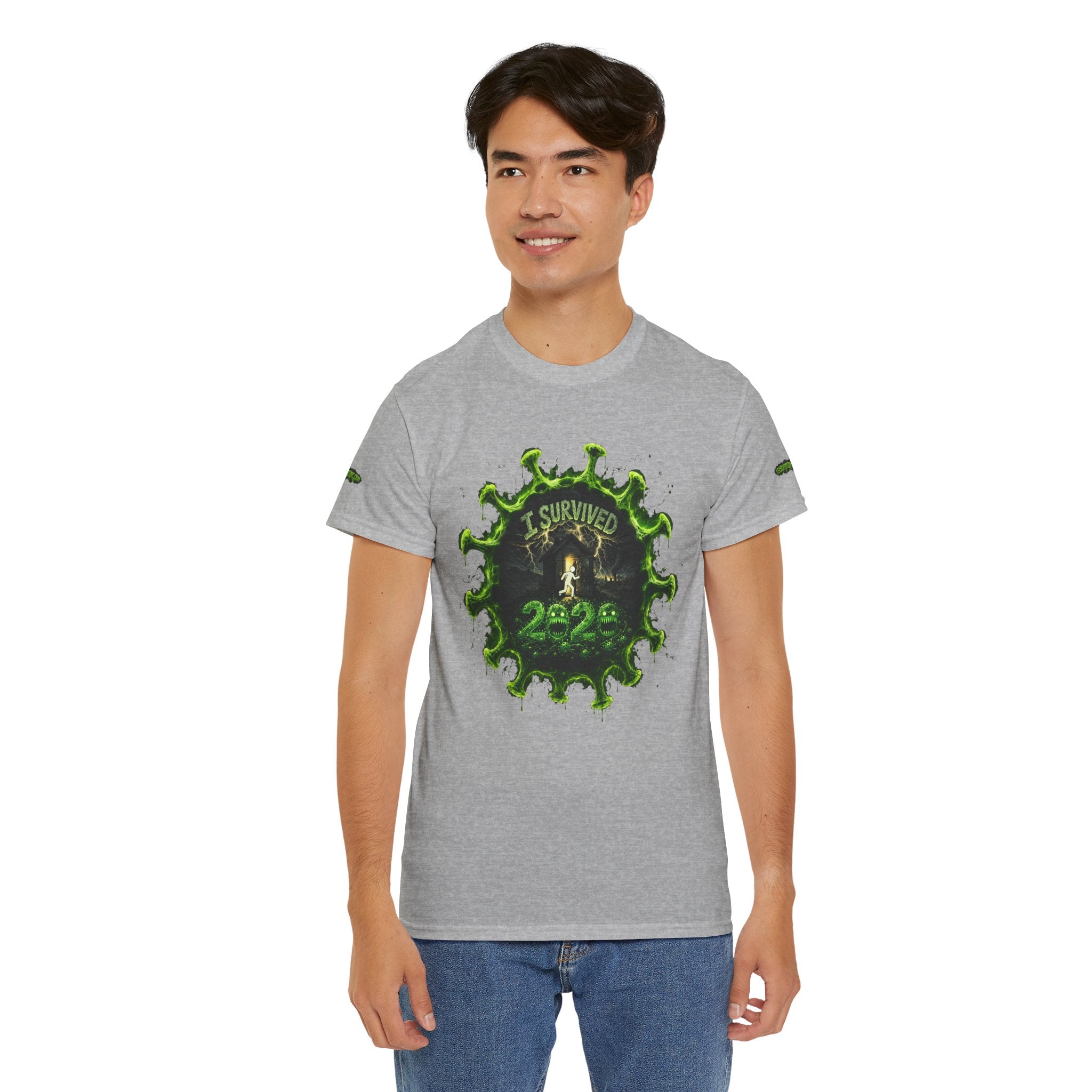 I Survived 2020 — Director's Cut S1:E1 "COVID-19: The Coronavirus" | Pandemic Edition Unisex Heavy Cotton Tee (SPECIAL EDITION)