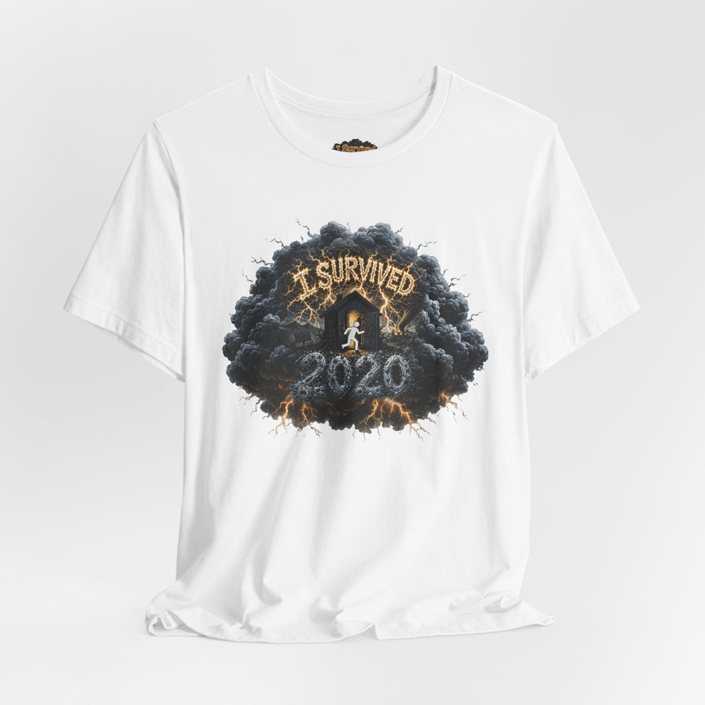 I Survived 2020 — Director's Cut Original Design Teaser Tee | Season 1 Premiere Drop Unisex Jersey Short Sleeve Tee