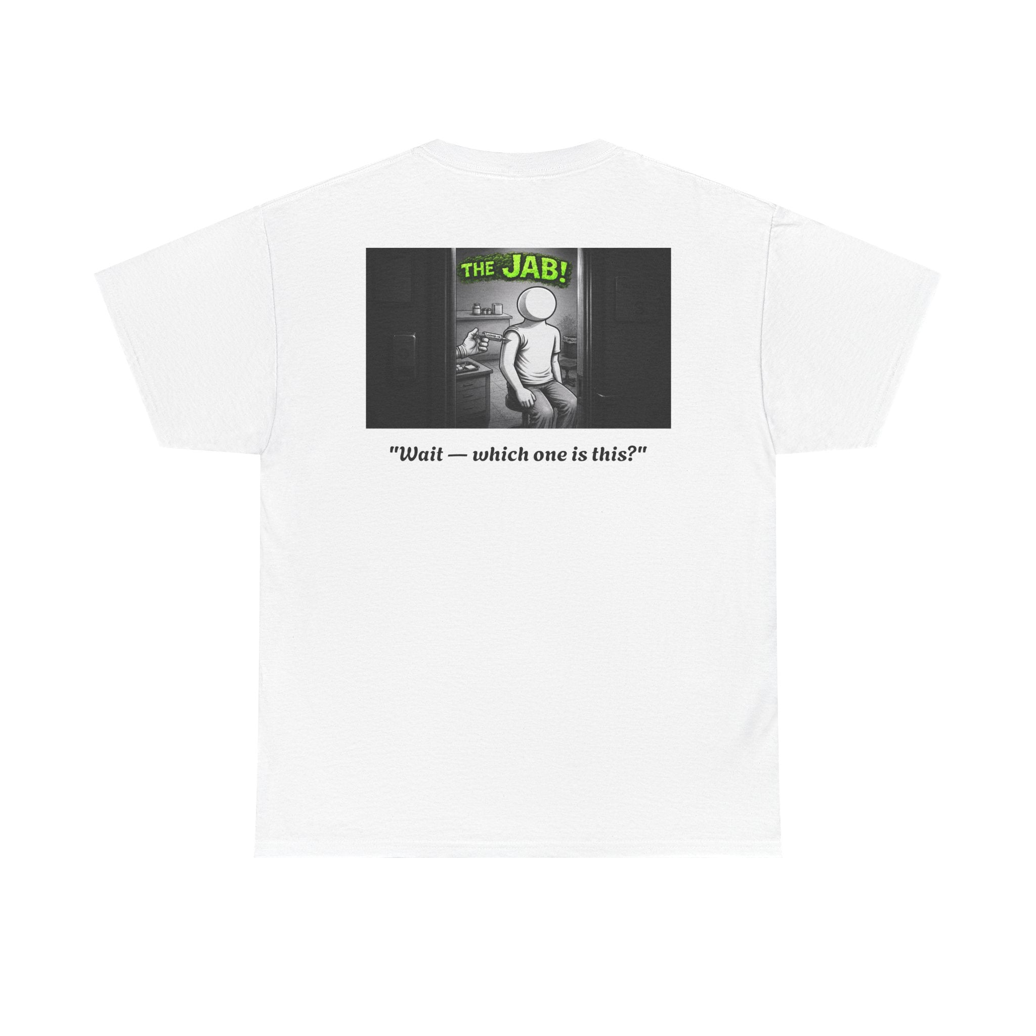 I Survived 2020 — Director's Cut S1:E3 "The Jab!" | Pandemic Edition Unisex Heavy Cotton Tee
