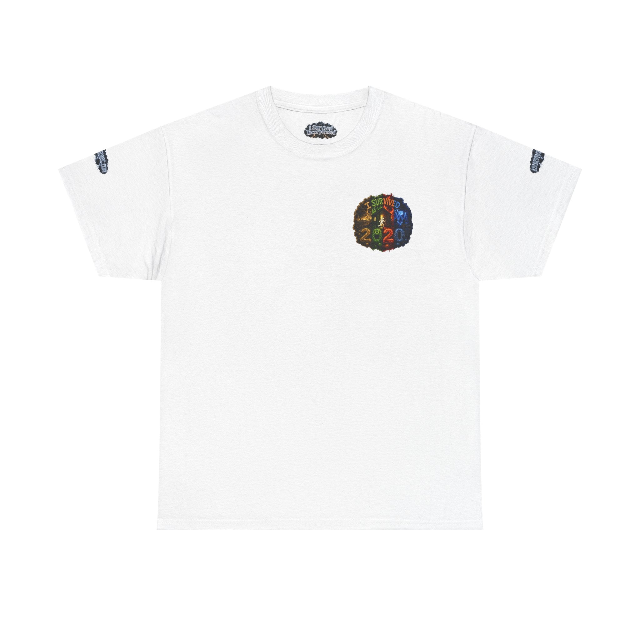 I Survived 2020 — "No Signal" Test Pattern Tee Alien Broadcast Finale Special Edition Summer Premiere Unisex Heavy Cotton Tee
