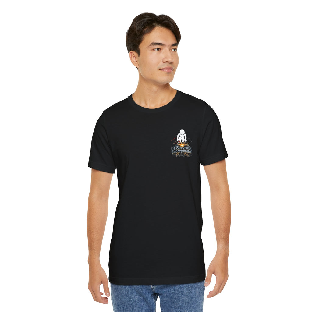 I Survived 2020 — "Please Stand By" Test Pattern Tee Summer Premier Unisex Jersey Short Sleeve Tee