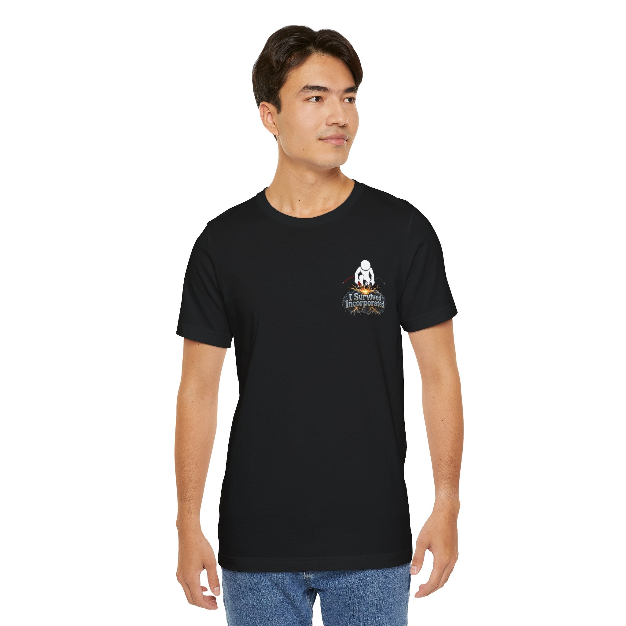 I Survived 2020 — "Please Stand By" Test Pattern Tee Summer Premier Unisex Jersey Short Sleeve Tee
