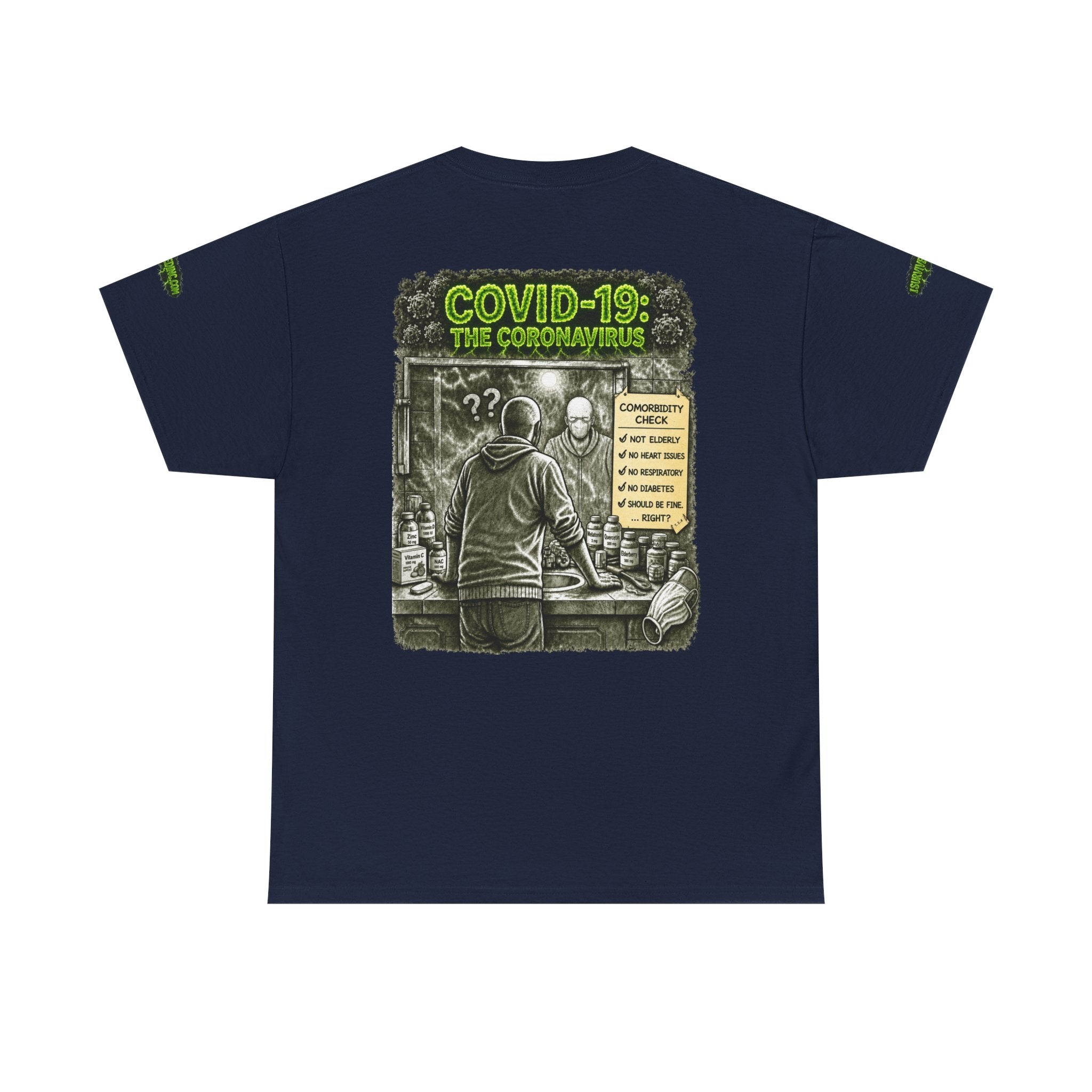 I Survived 2020 — PANDEMIC S1:E1: Director's Cut Special Edition "COVID-19: The Coronavirus" Unisex Garment-Dyed Tee