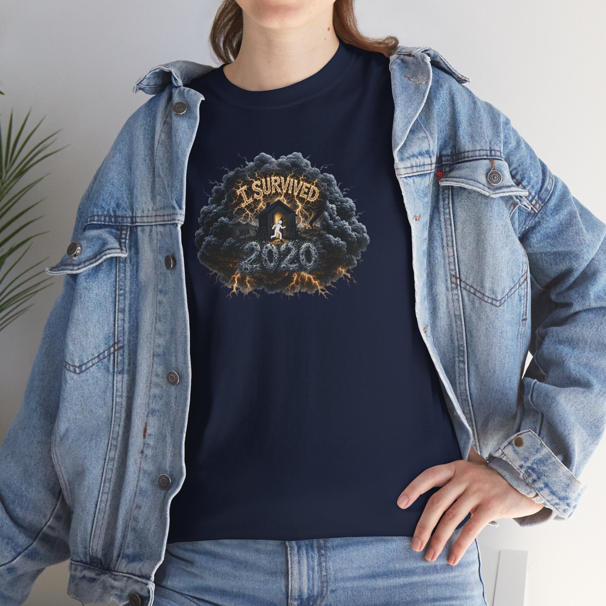 I Survived 2020 — Original PILOT Design: Director's Cut Special Edition Unisex Heavy Cotton Tee