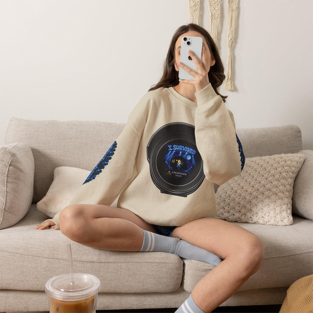 I Survived 2020 — Director's Cut S3:E2 "Dating Under Lockdown" | Lockdown Edition Documentary Unisex Heavy Blend™ Crewneck Sweatshirt