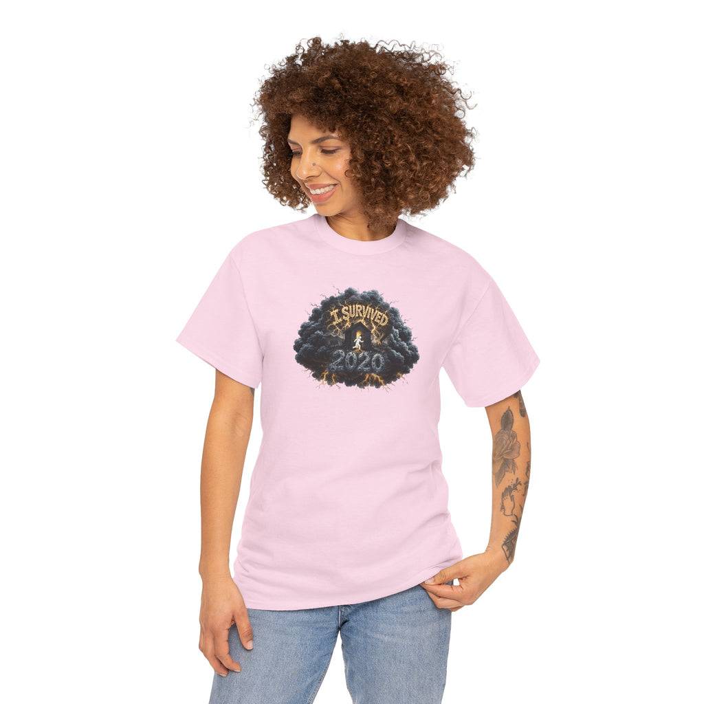 I Survived 2020 —  Original PILOT Design: Director's Cut Unisex Heavy Cotton Tee