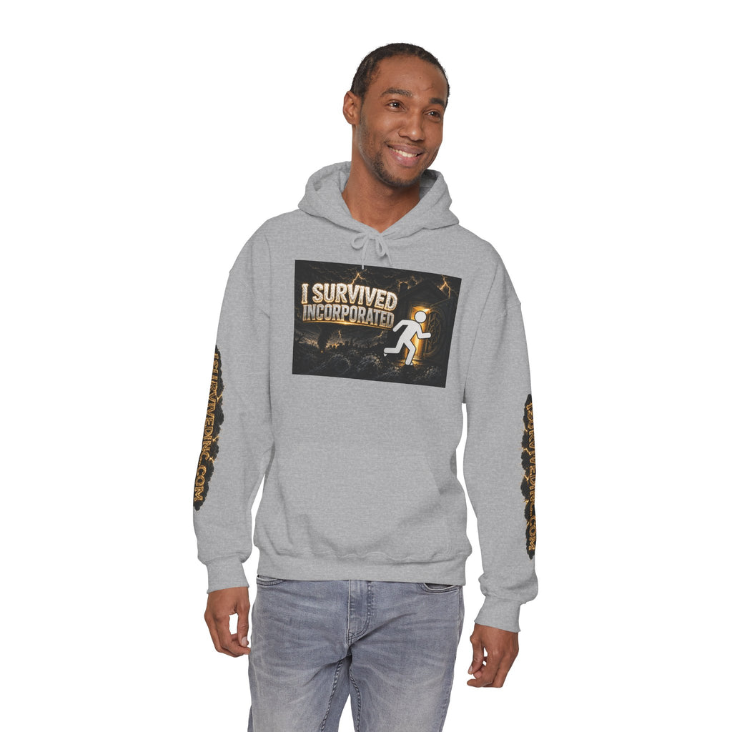 I Survived Incorporated Hoodie Sweatshirt – Original Design Teaser
