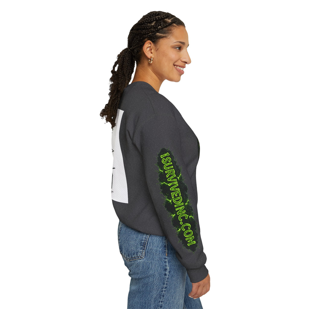 I Survived 2020 — S1:E5 "Delivery Doomsday" | Pandemic Edition Unisex Heavy Blend™ Crewneck Sweatshirt