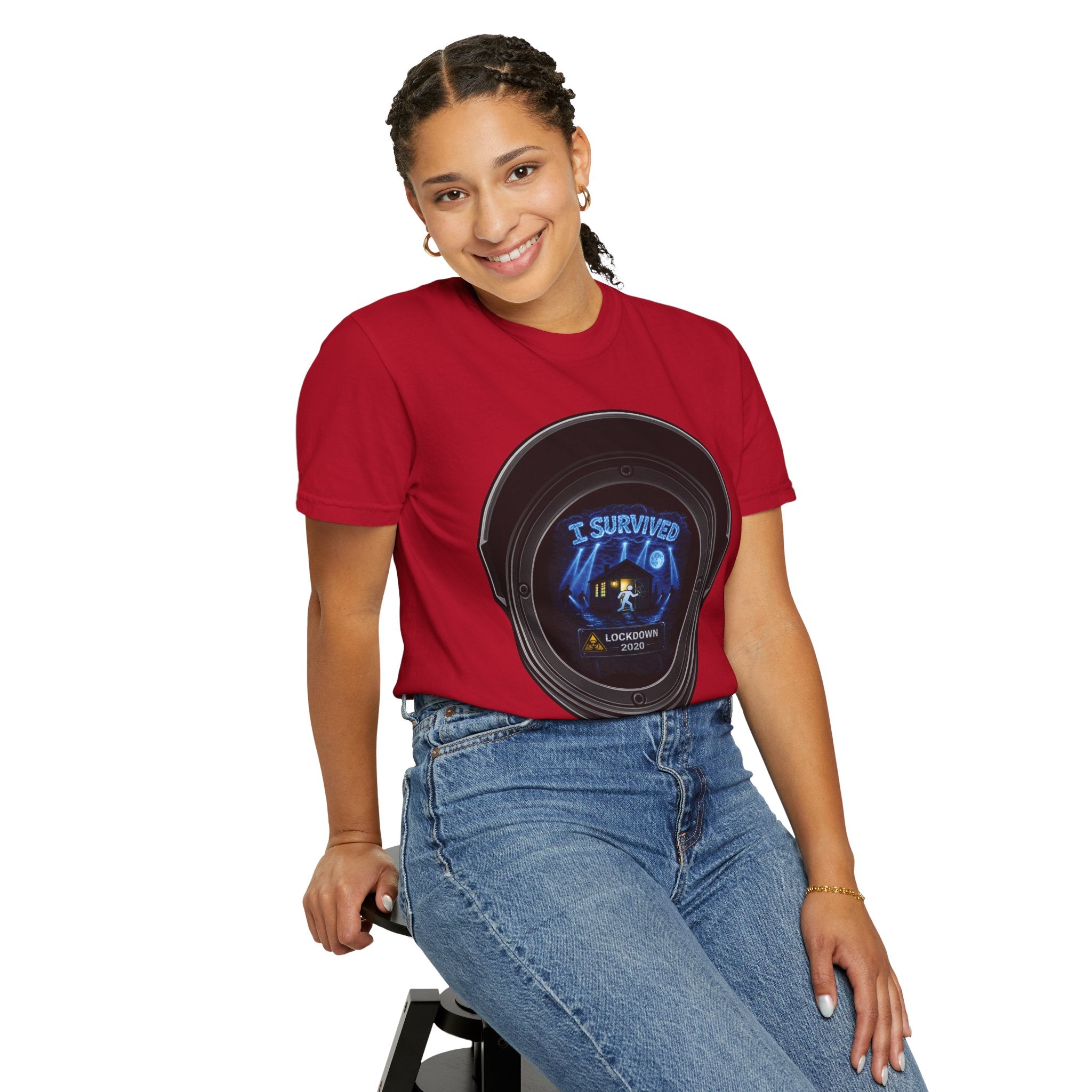 I Survived 2020 — Director's Cut S3:E3 "Remote Schooling" | Lockdown Edition Documentary Unisex Garment-Dyed T-shirt