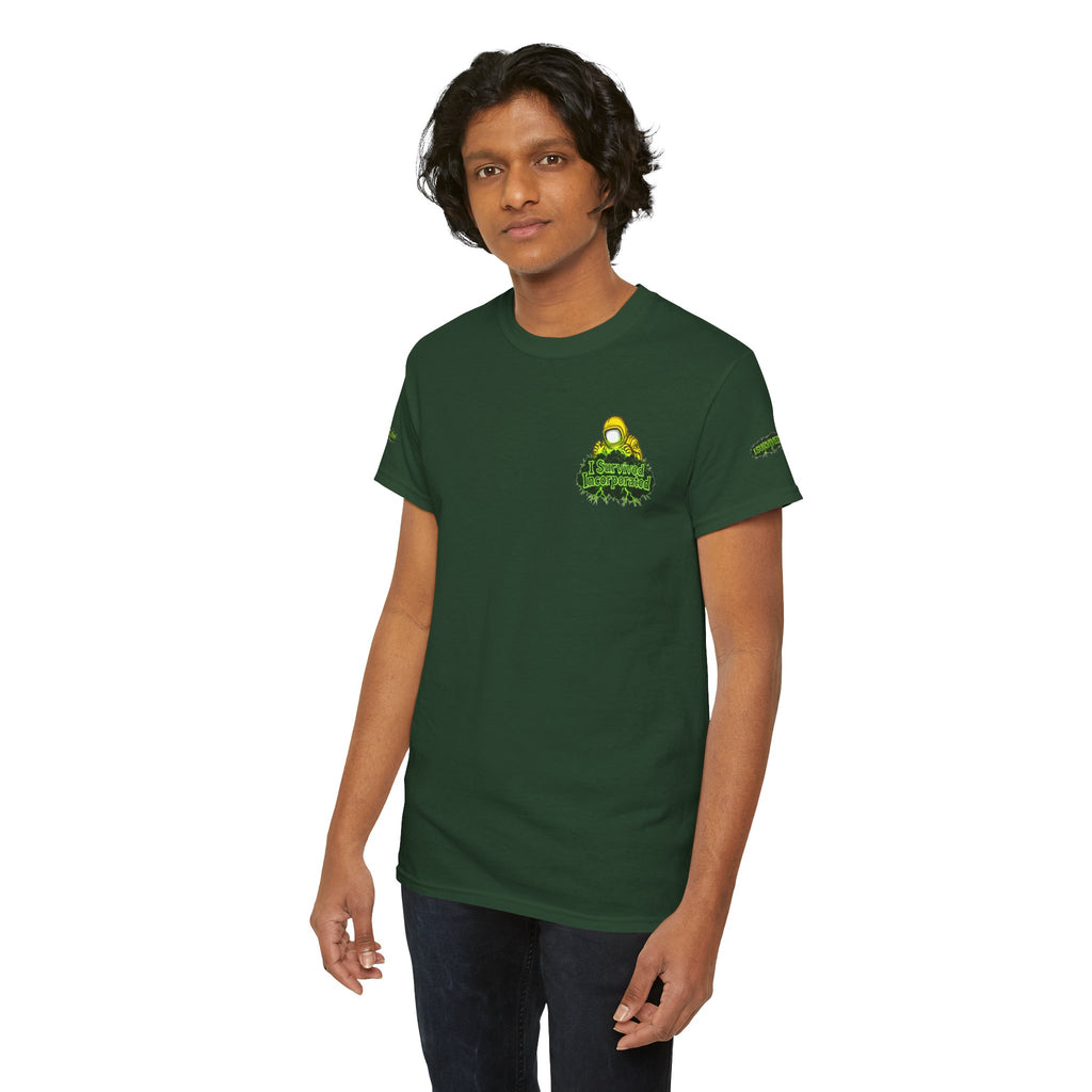 I Survived 2020 — "Please Stand By" Test Pattern Toxic Signal Tee Special Edition Summer Premiere Unisex Heavy Cotton Tee