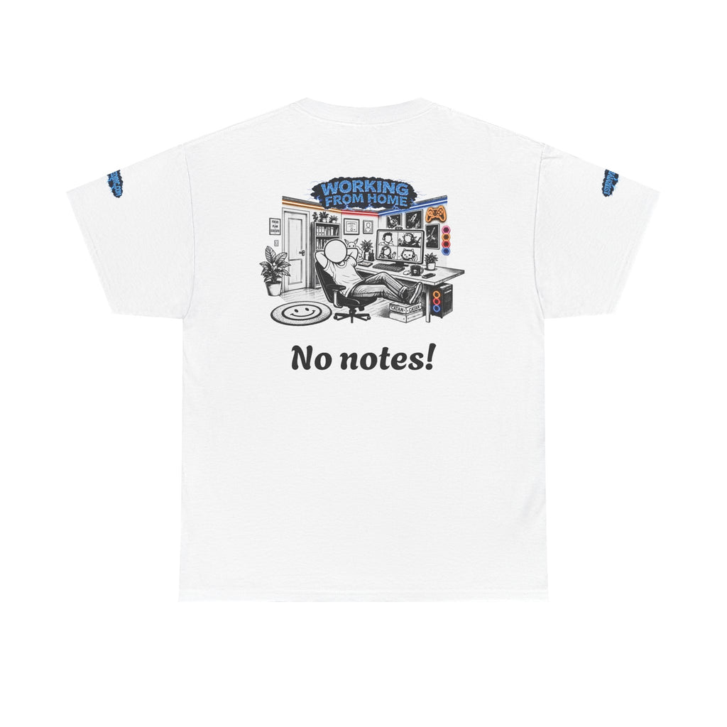 I Survived 2020 — LOCKDOWN S3:E3: Director's Cut Special Edition "Working From Home" Unisex Heavy Cotton Tee
