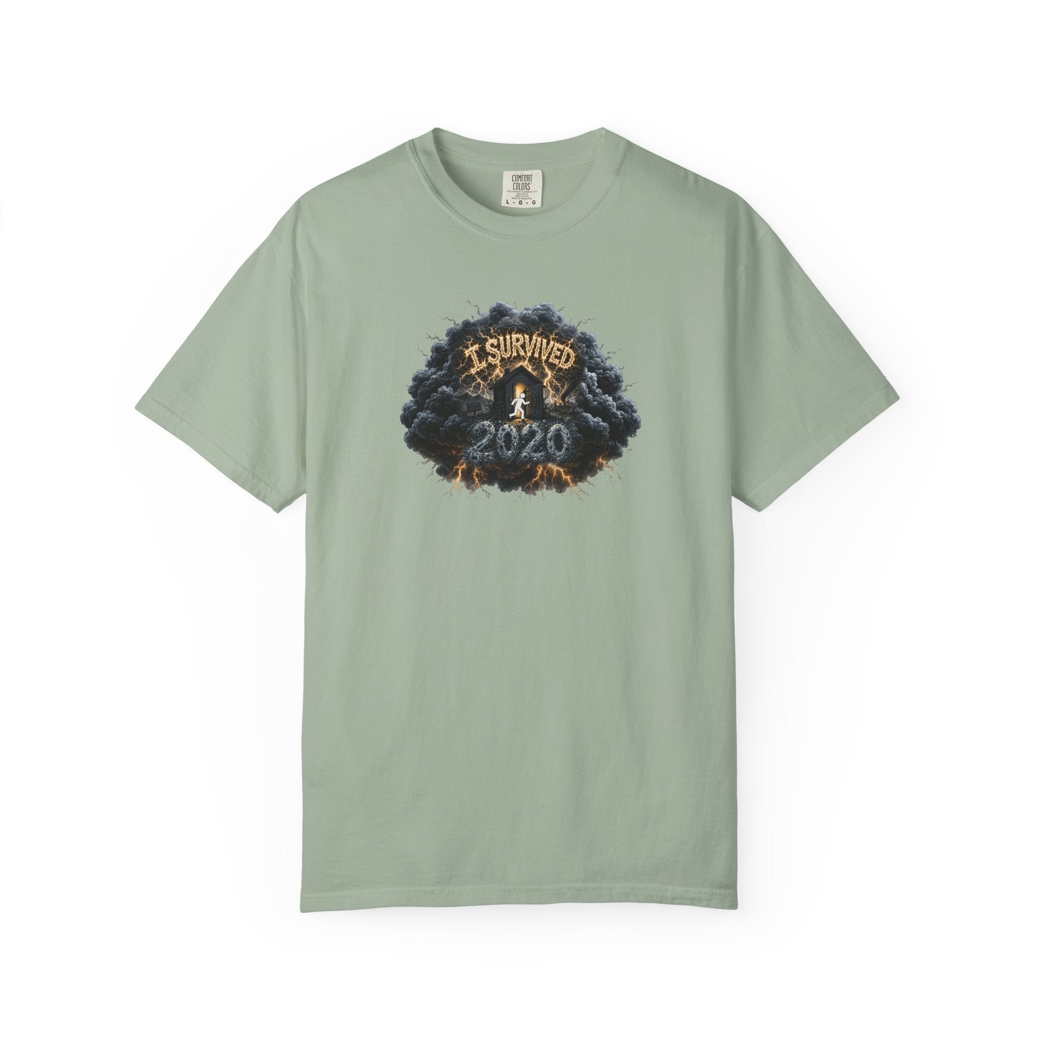 I Survived 2020 — Original PILOT Design: Director's Cut Unisex Garment-Dyed T-shirt
