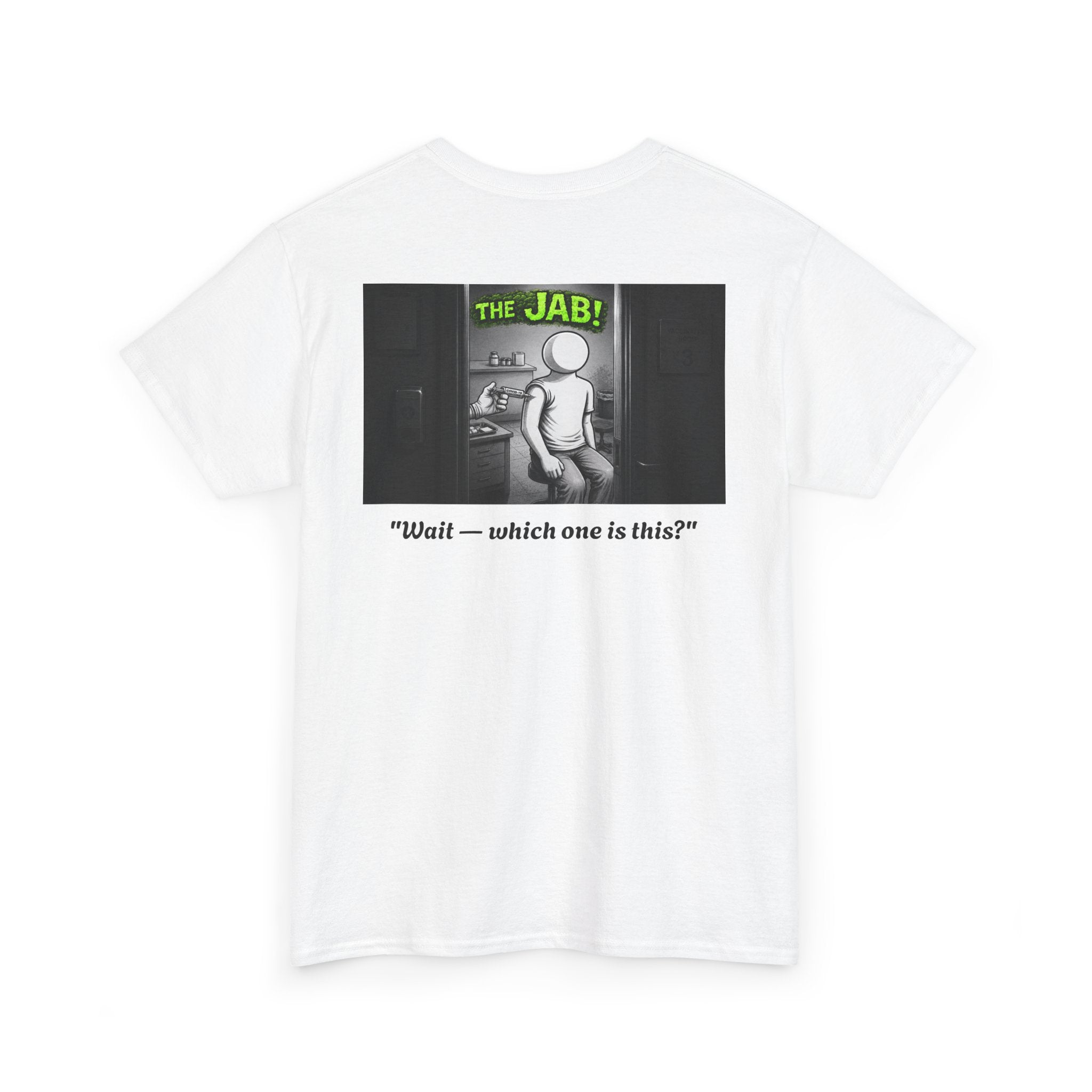 I Survived 2020 — S1:E3 "The Jab!" | Pandemic Edition Unisex Heavy Cotton Tee