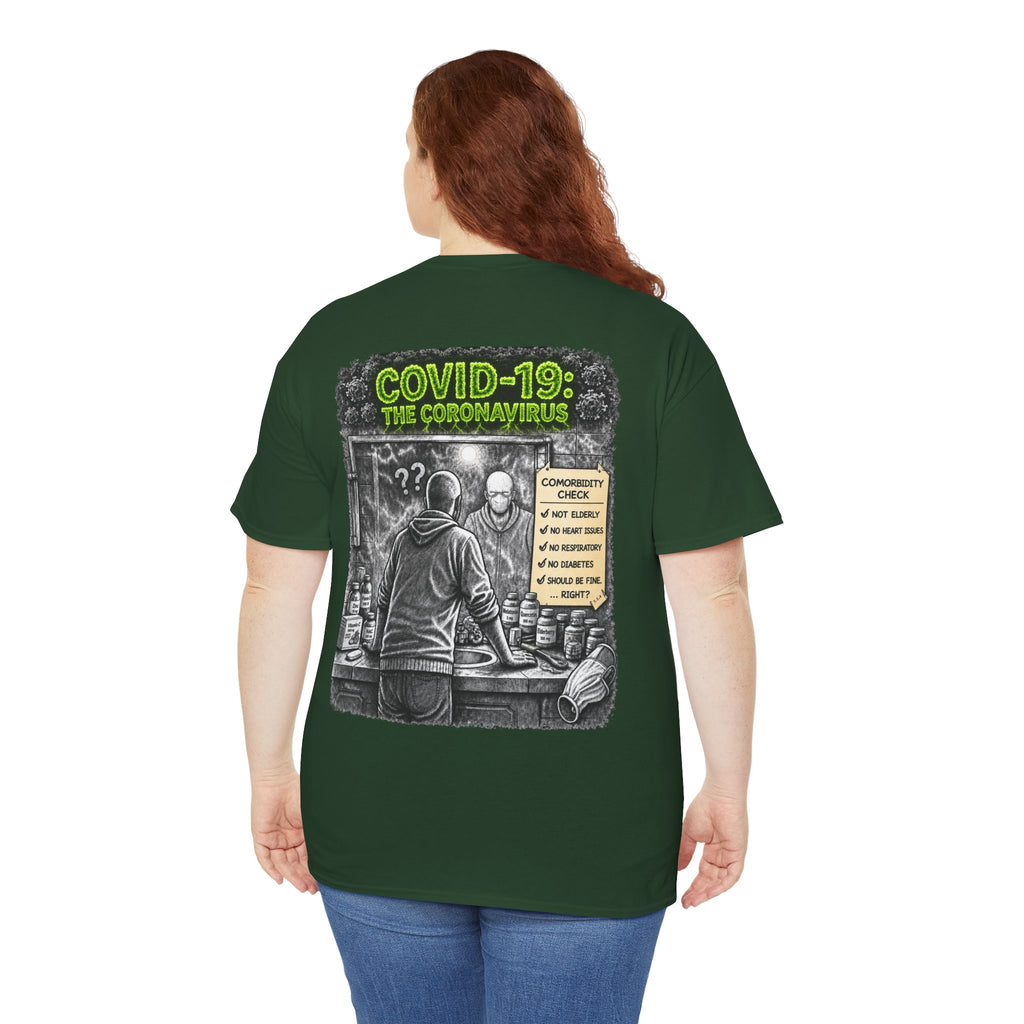 I Survived 2020 — Director's Cut S1:E1 "COVID-19: The Coronavirus" | Pandemic Edition Unisex Heavy Cotton Tee