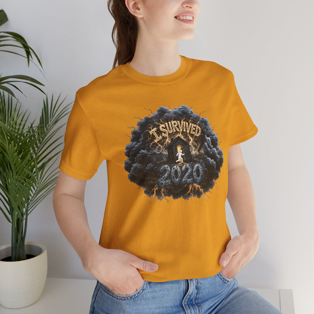 I Survived 2020 — Director's Cut Original Design Teaser Tee | Season 1 Premiere Drop Unisex Jersey Short Sleeve Tee