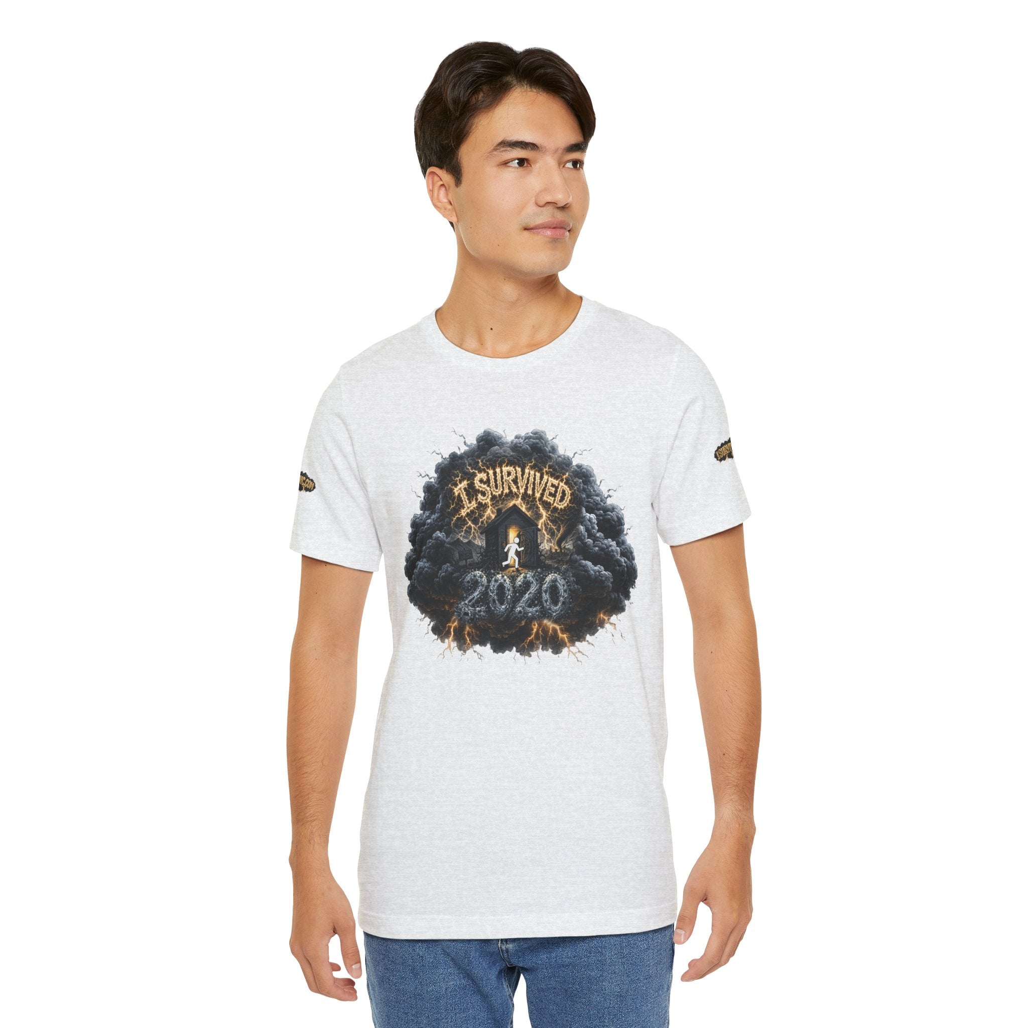 I Survived 2020 — Director's Cut Original Design Teaser Tee | Season 1 Premiere Drop Unisex Jersey Short Sleeve Tee