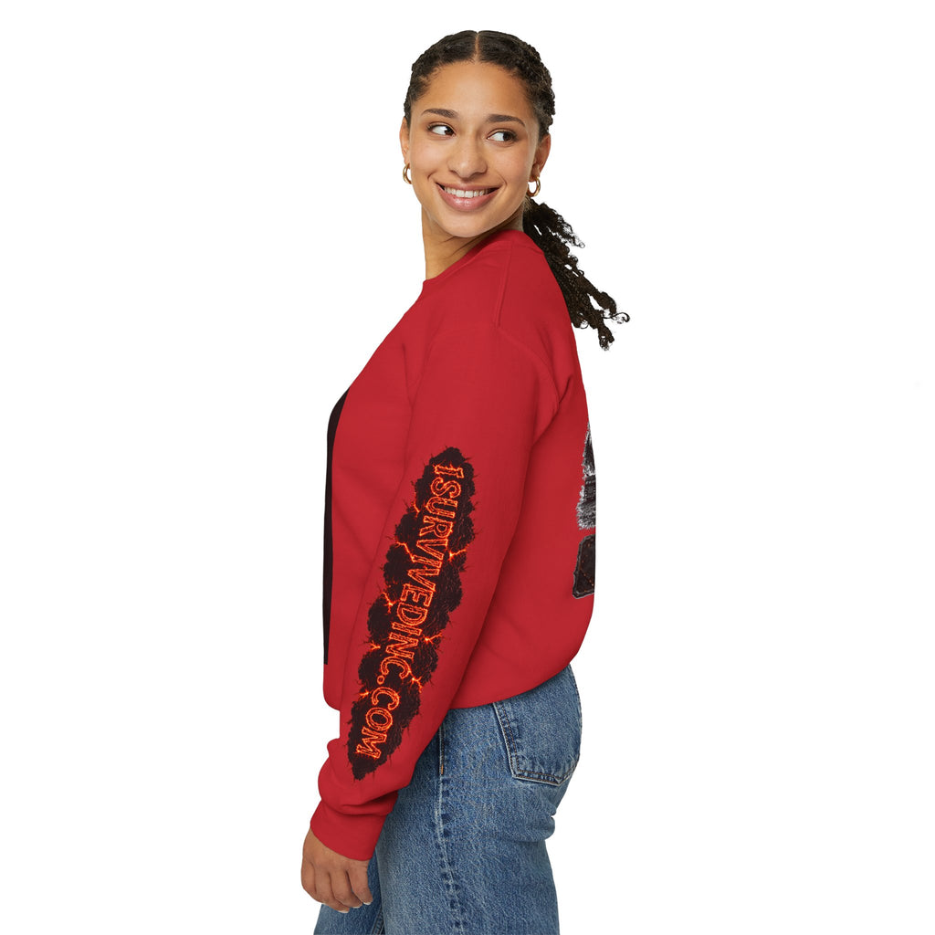 I Survived 2020 — WILDFIRES S2:E2: "The Bobcat Fire" Memorial Unisex Heavy Blend™ Crewneck Sweatshirt