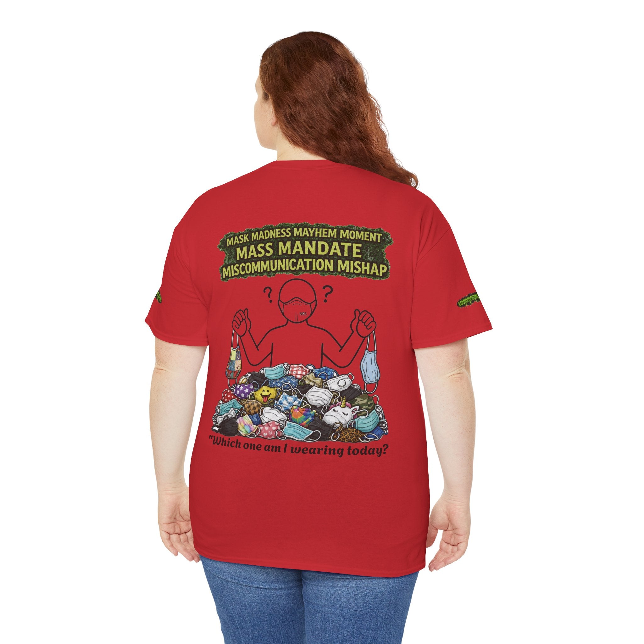 I Survived 2020 — S1:E4 "Mask Madness Mayhem Moment" | Pandemic Edition Unisex Heavy Cotton Tee (SPECIAL EDITION)