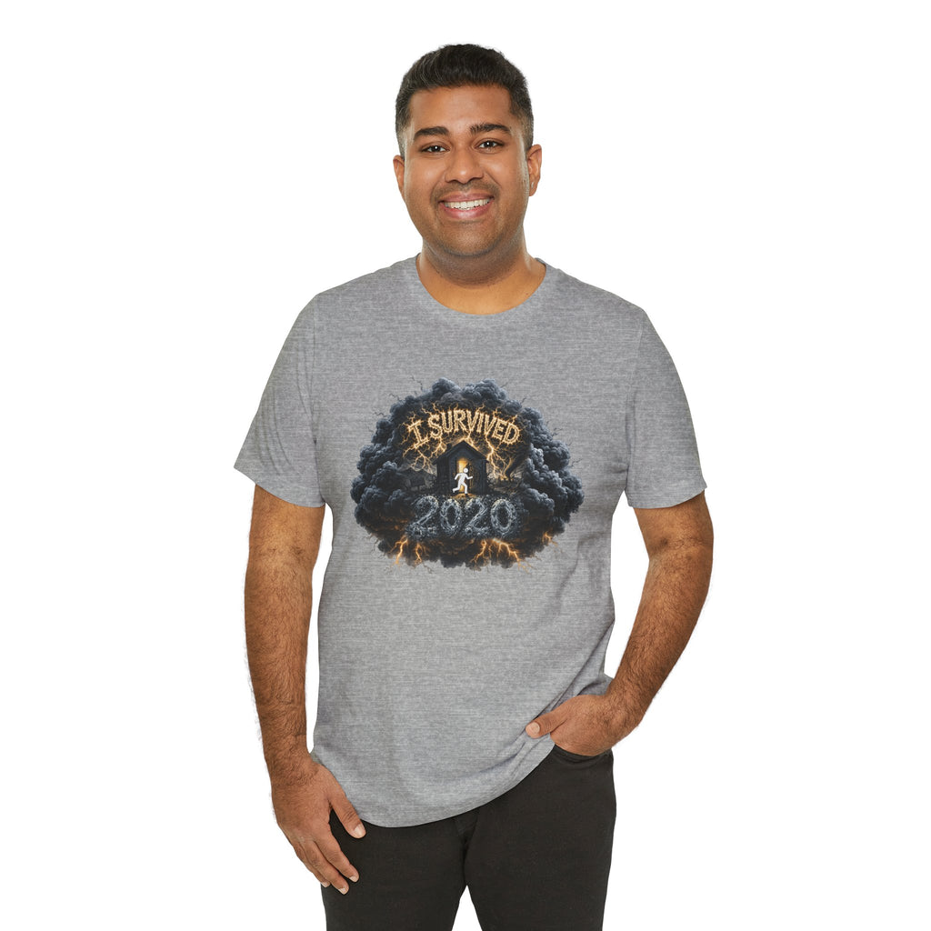 I Survived 2020 — Director's Cut Original Design Teaser Tee | Season 1 Premiere Drop Unisex Jersey Short Sleeve Tee