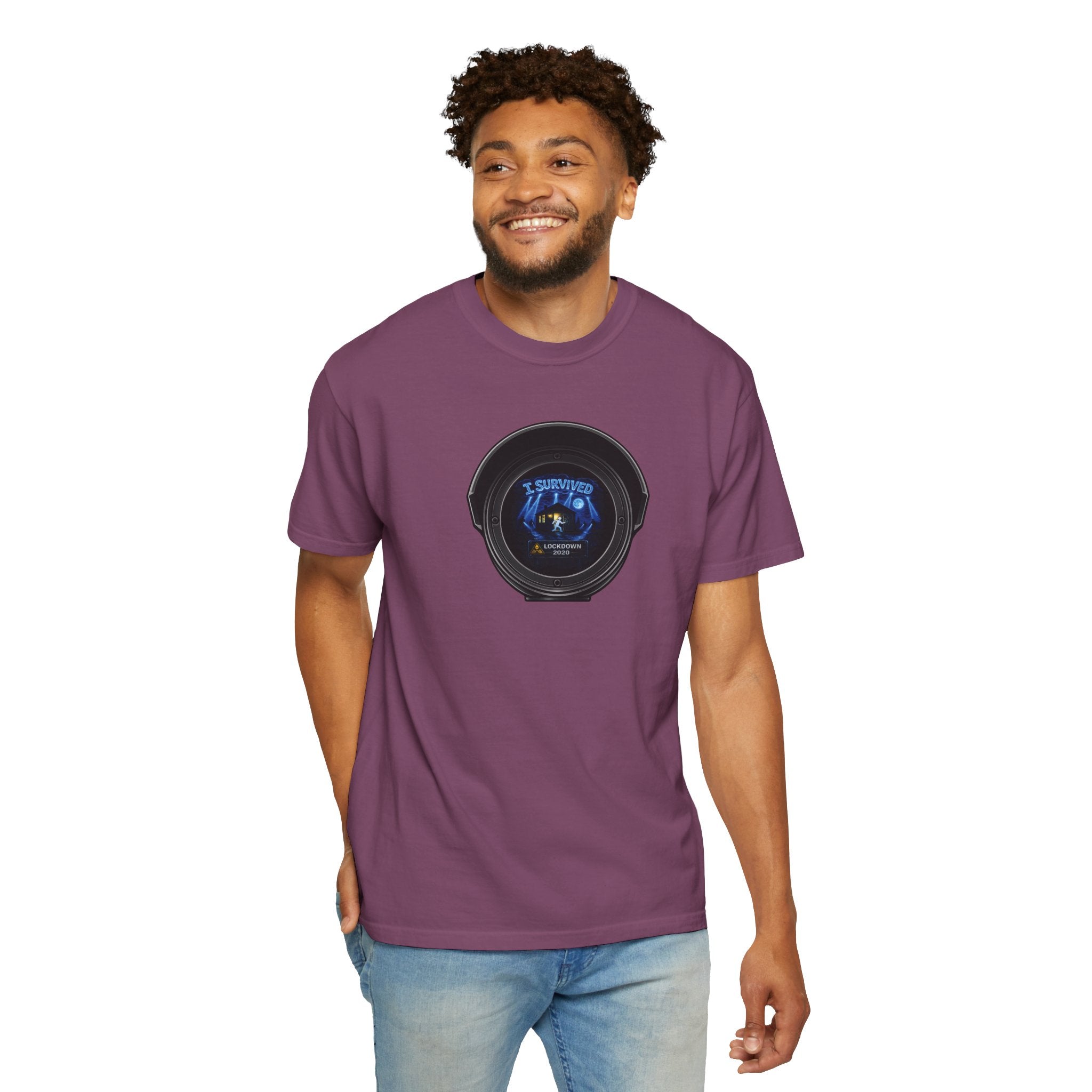 I Survived 2020 —  LOCKDOWN S3:E2: Director's Cut "Dating Under Lockdown" Unisex Garment-Dyed T-shirt